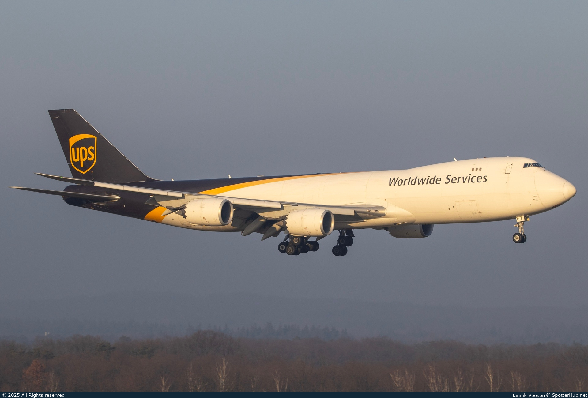 Photo of N608UP - Boeing 747-8F operated by UPS United Parcel Service