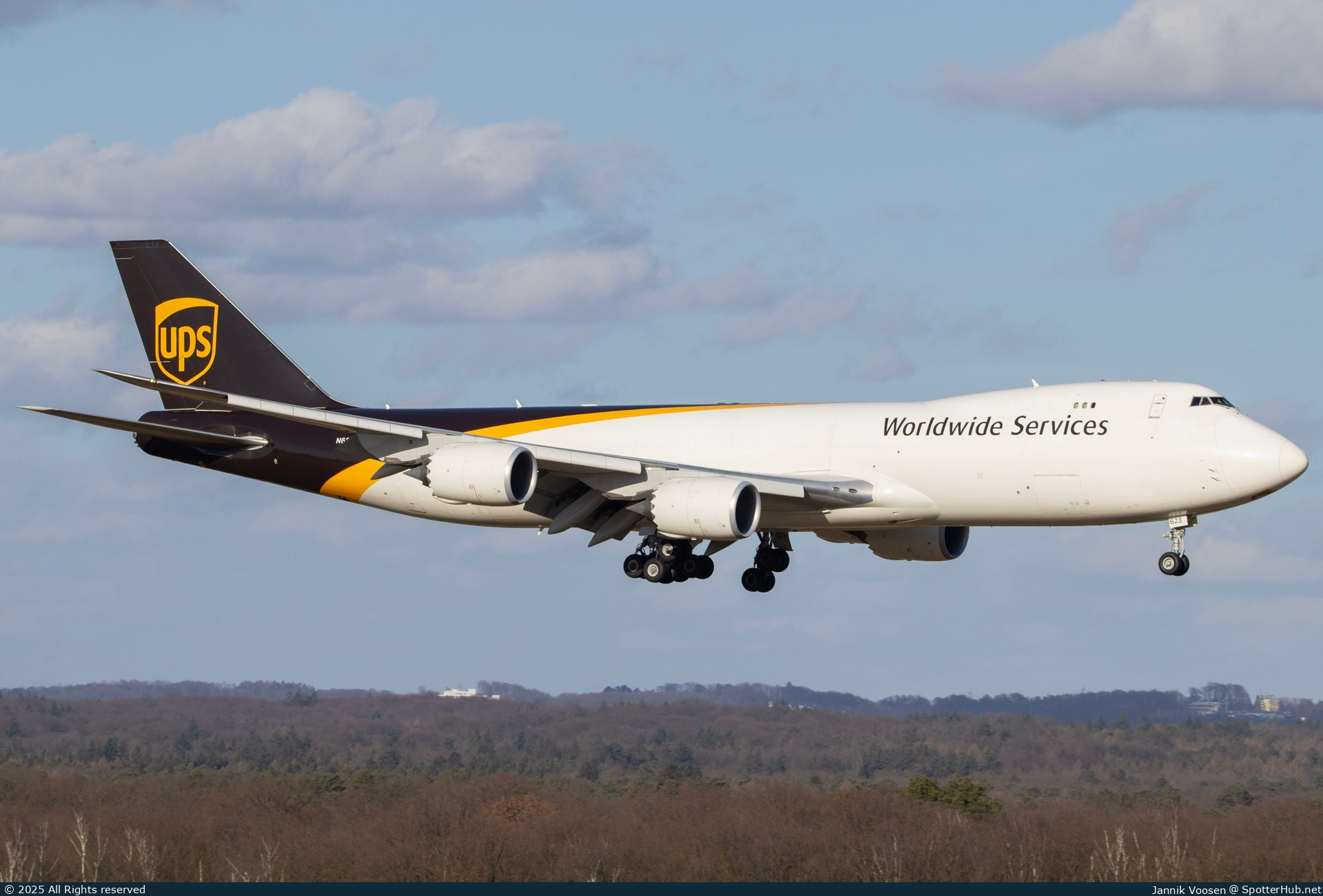 Photo of N623UP - Boeing 747-8F operated by UPS United Parcel Service