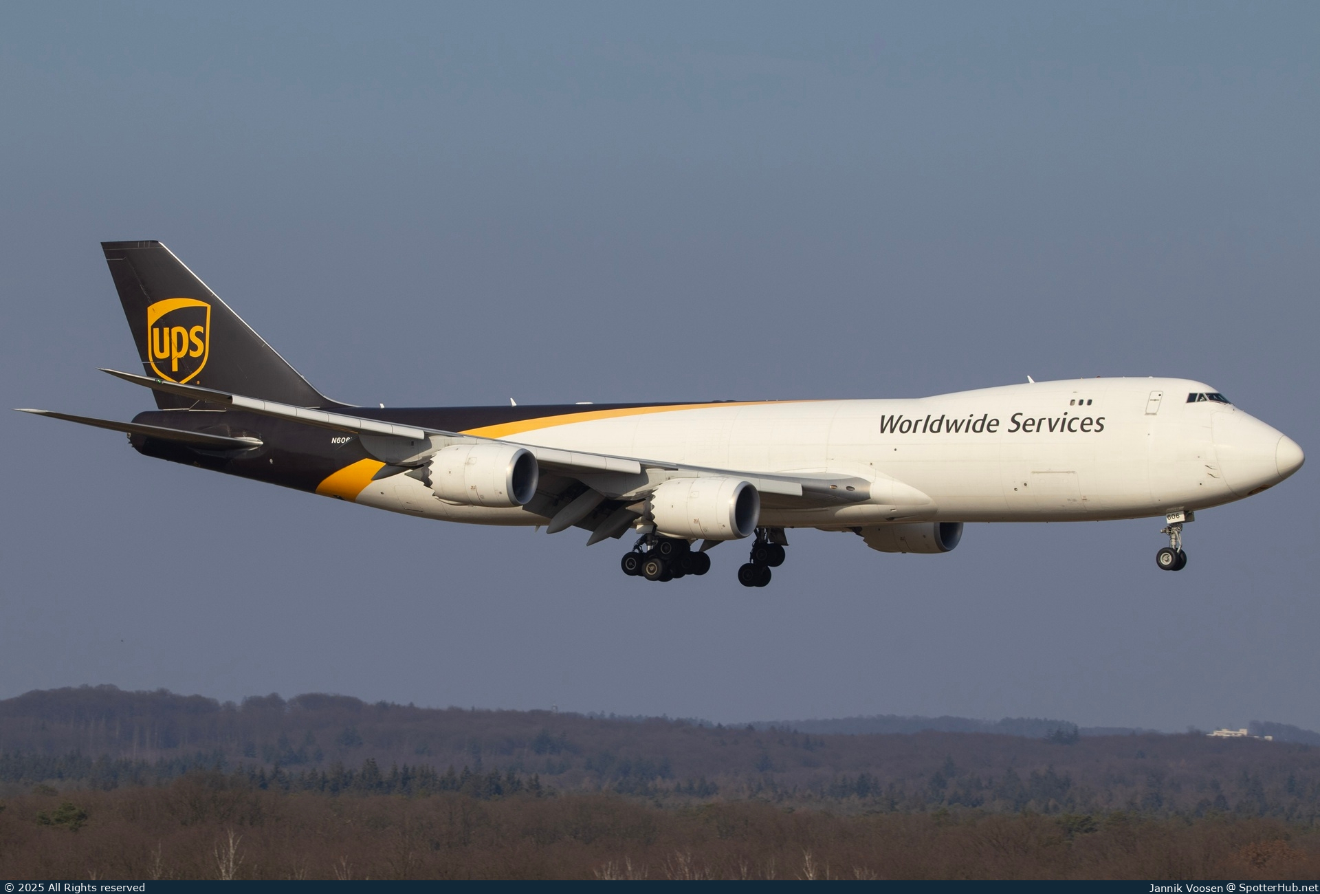 Photo of N606UP - Boeing 747-8F operated by UPS United Parcel Service