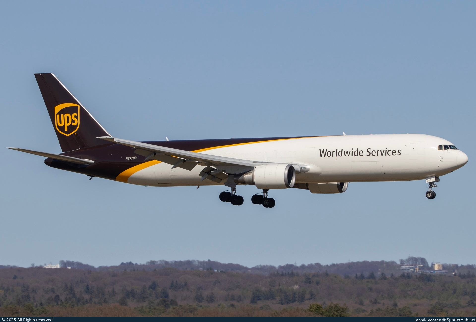 Photo of N397UP - Boeing 767-346(ER)(BCF) operated by UPS United Parcel Service