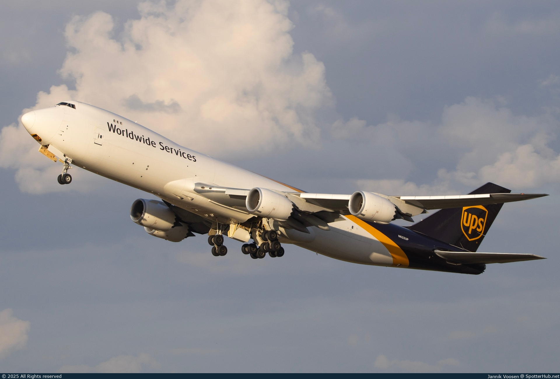 Photo of N622UP - Boeing 747-8F operated by UPS United Parcel Service
