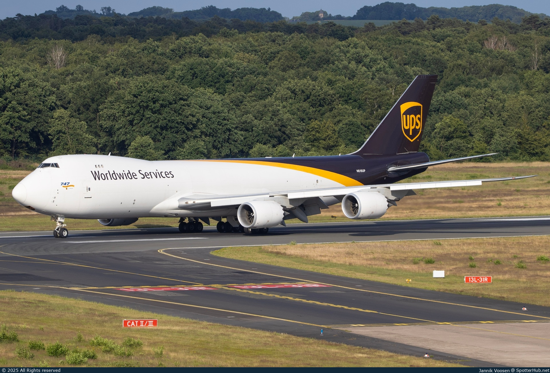 Photo of N616UP - Boeing 747-8F operated by UPS United Parcel Service