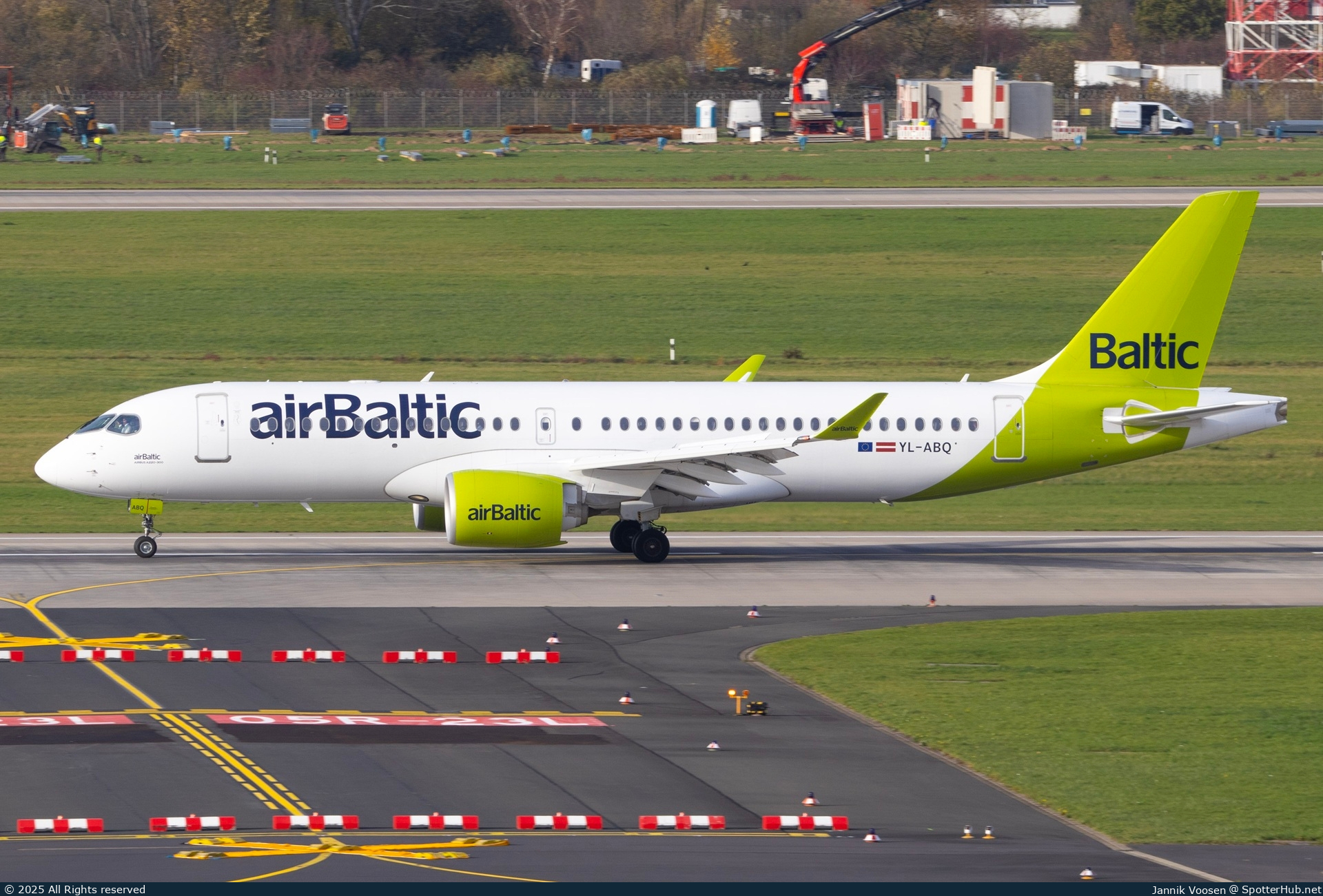 Photo of YL-ABQ - Airbus A220-300 operated by airBaltic