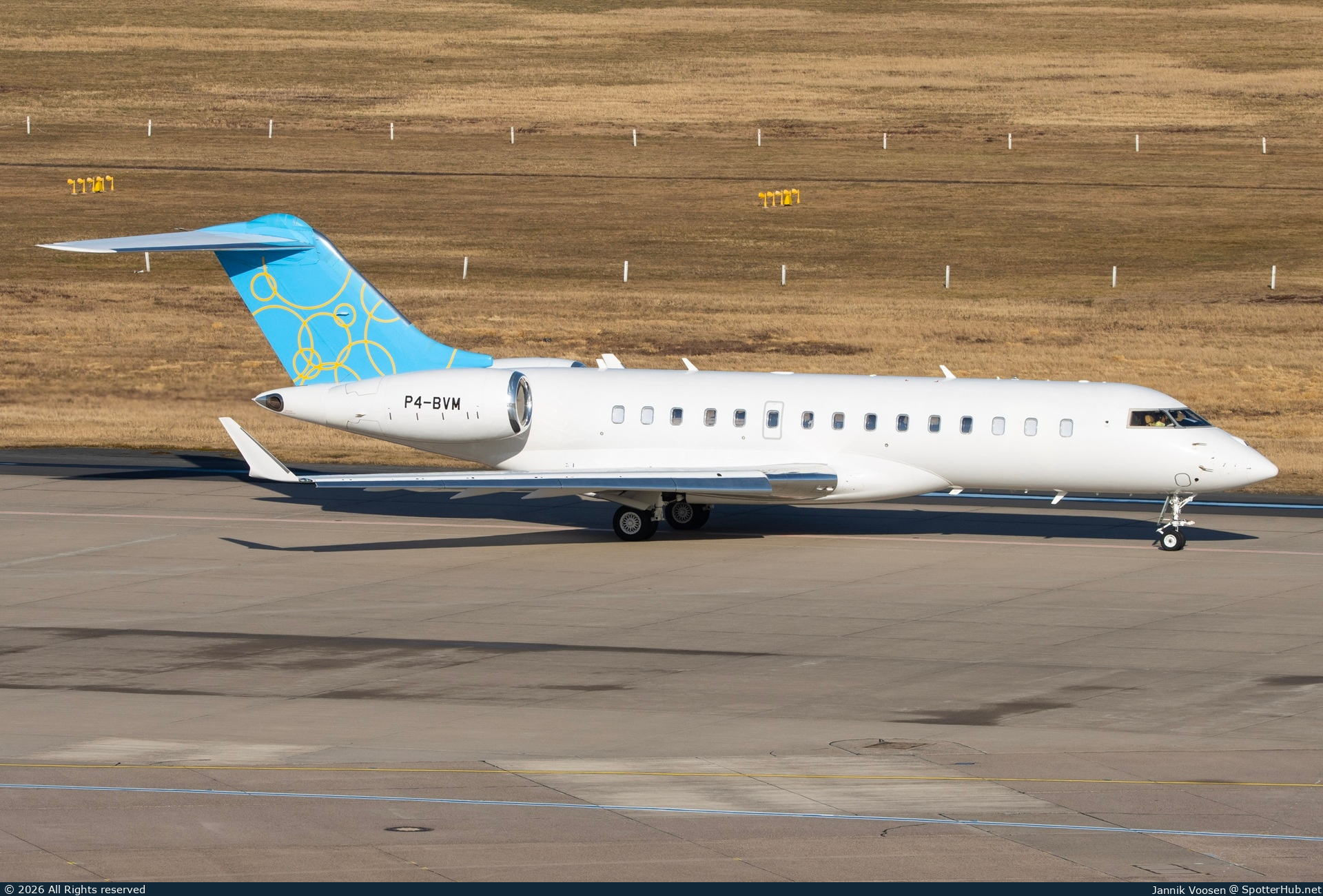 Photo of P4-BVM - Bombardier Global 6000 operated by Private