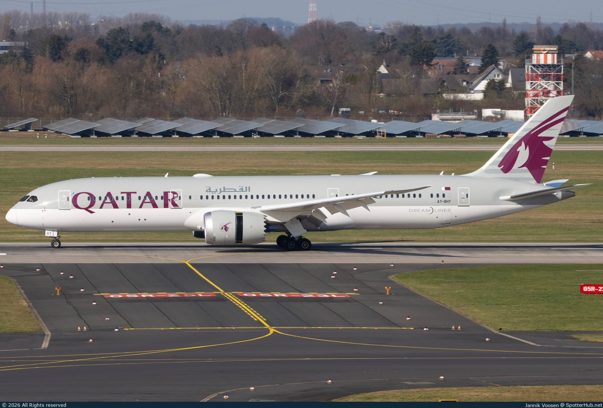 Photo of A7-BHY - Boeing 787-9 Dreamliner operated by Qatar Airways