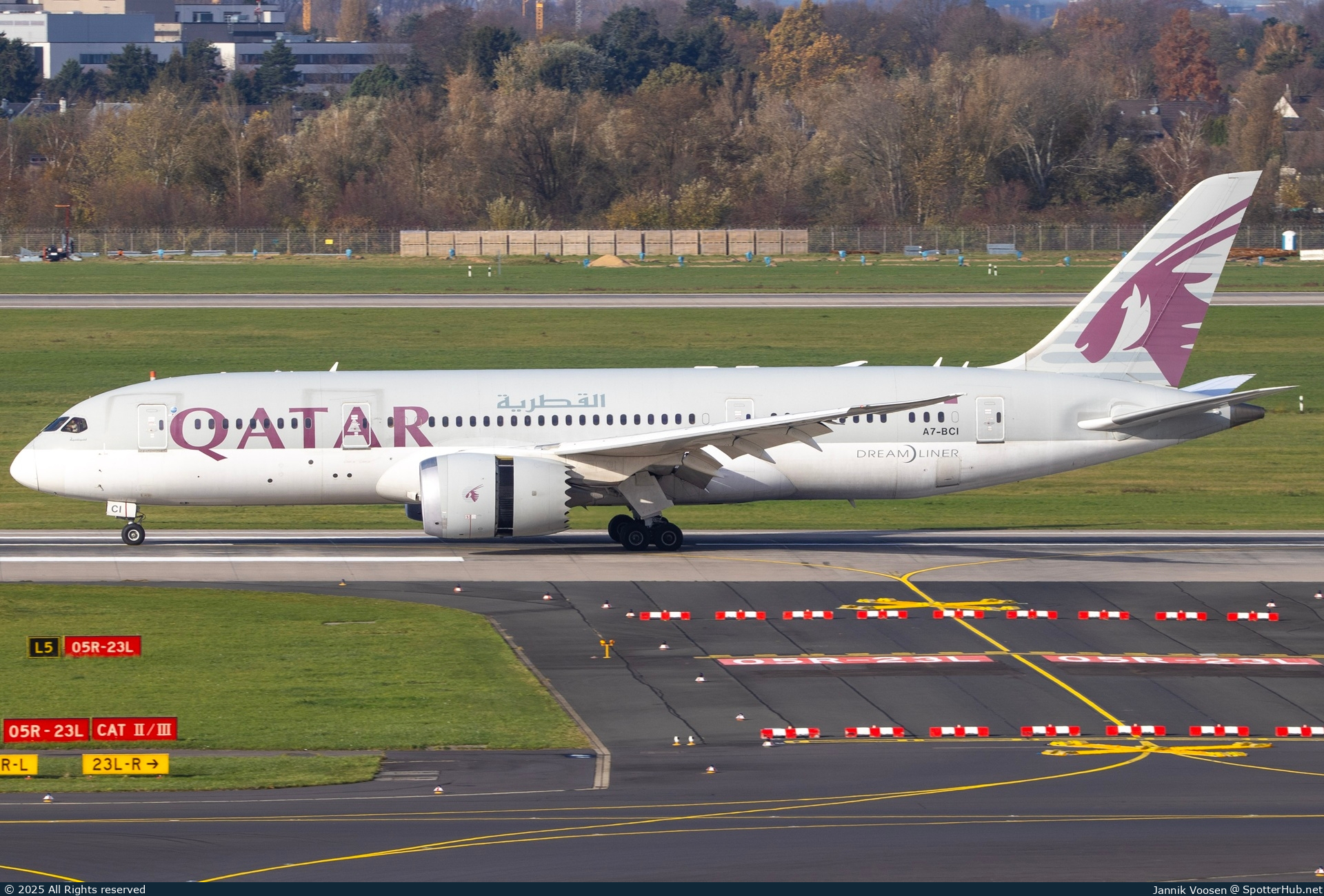 Photo of A7-BCI - Boeing 787-8 Dreamliner operated by Qatar Airways