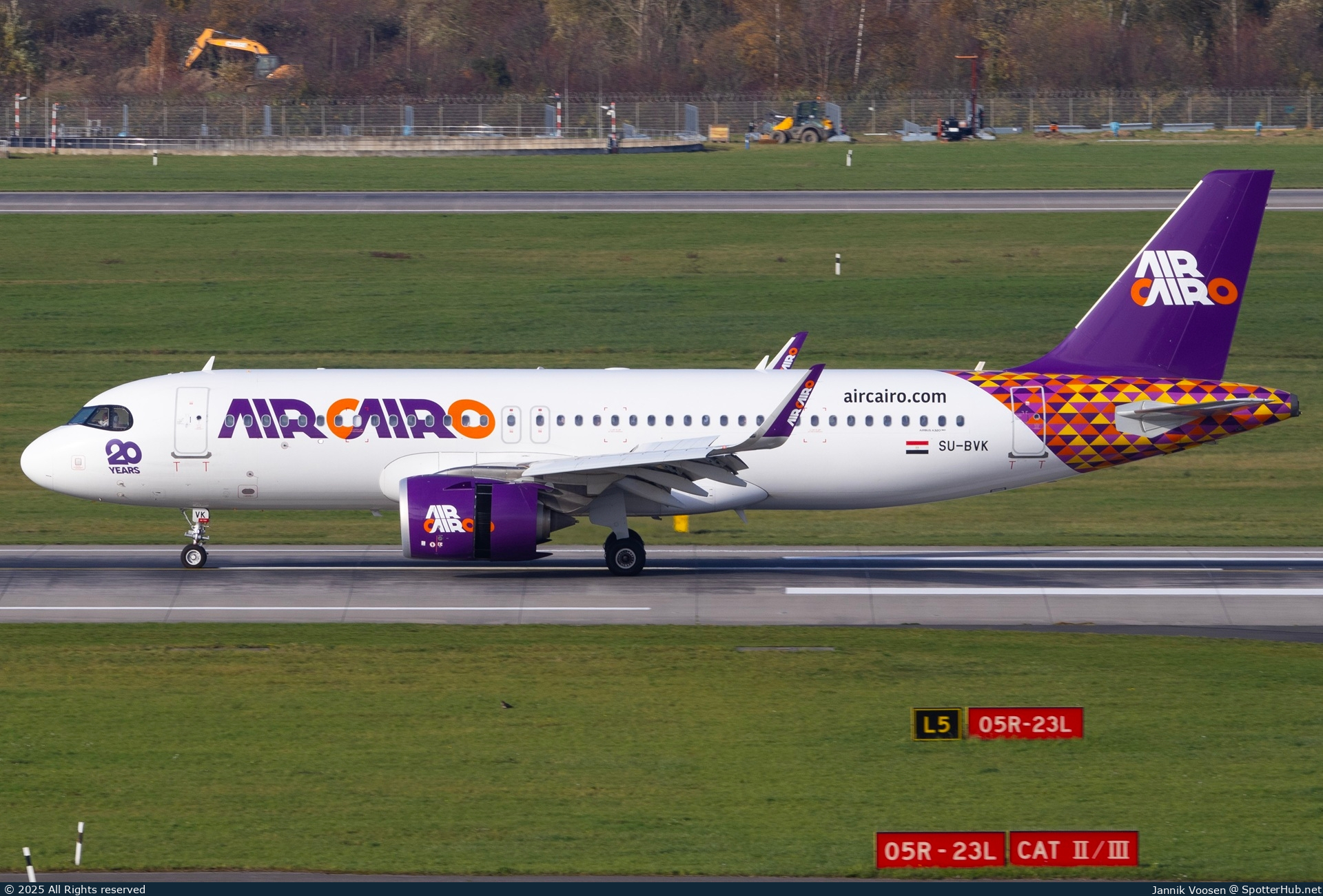 Photo of SU-BVK - Airbus A320-251N operated by Air Cairo