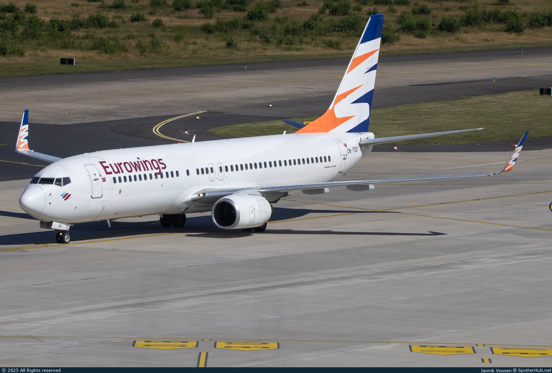 Photo of OK-TSO - Boeing 737-8GQ operated by Eurowings (opb SmartWings)