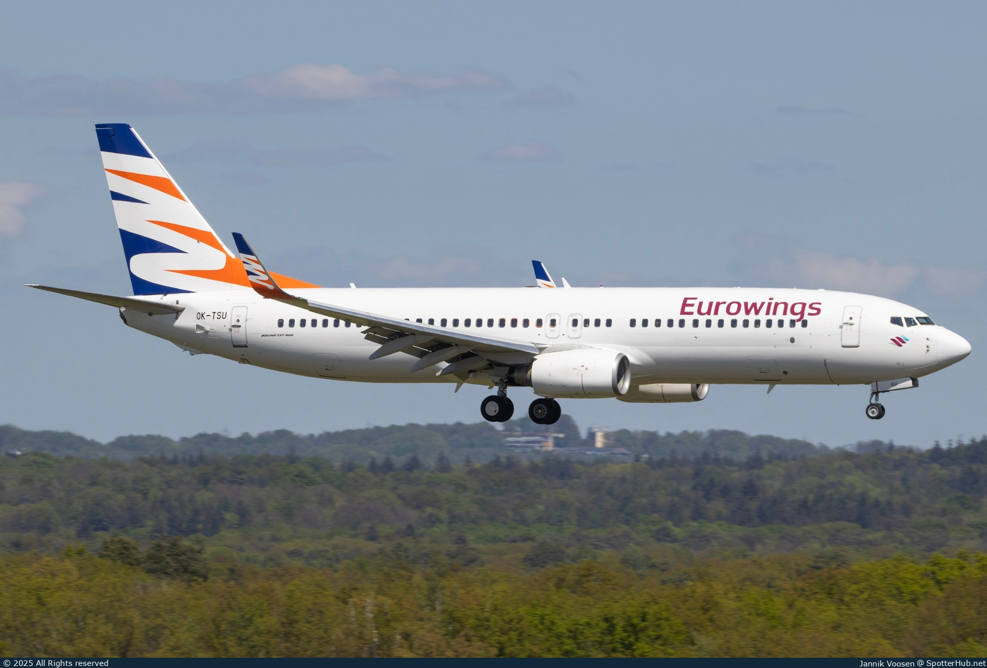 Photo of OK-TSU - Boeing 737-8FZ operated by Eurowings (opb SmartWings)