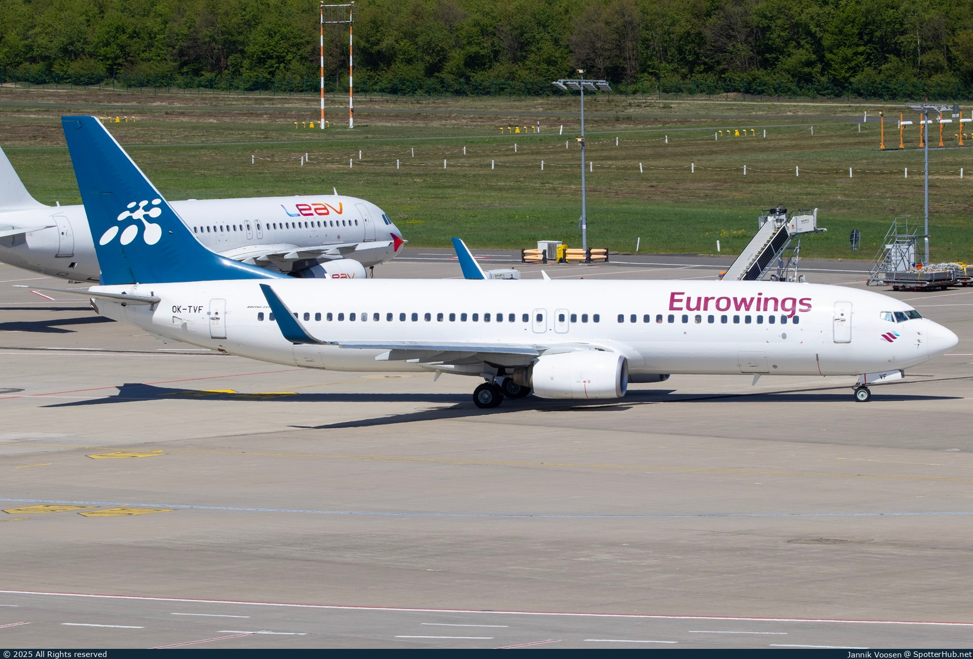 Photo of OK-TVF - Boeing 737-8FH operated by Eurowings (opb SmartWings)