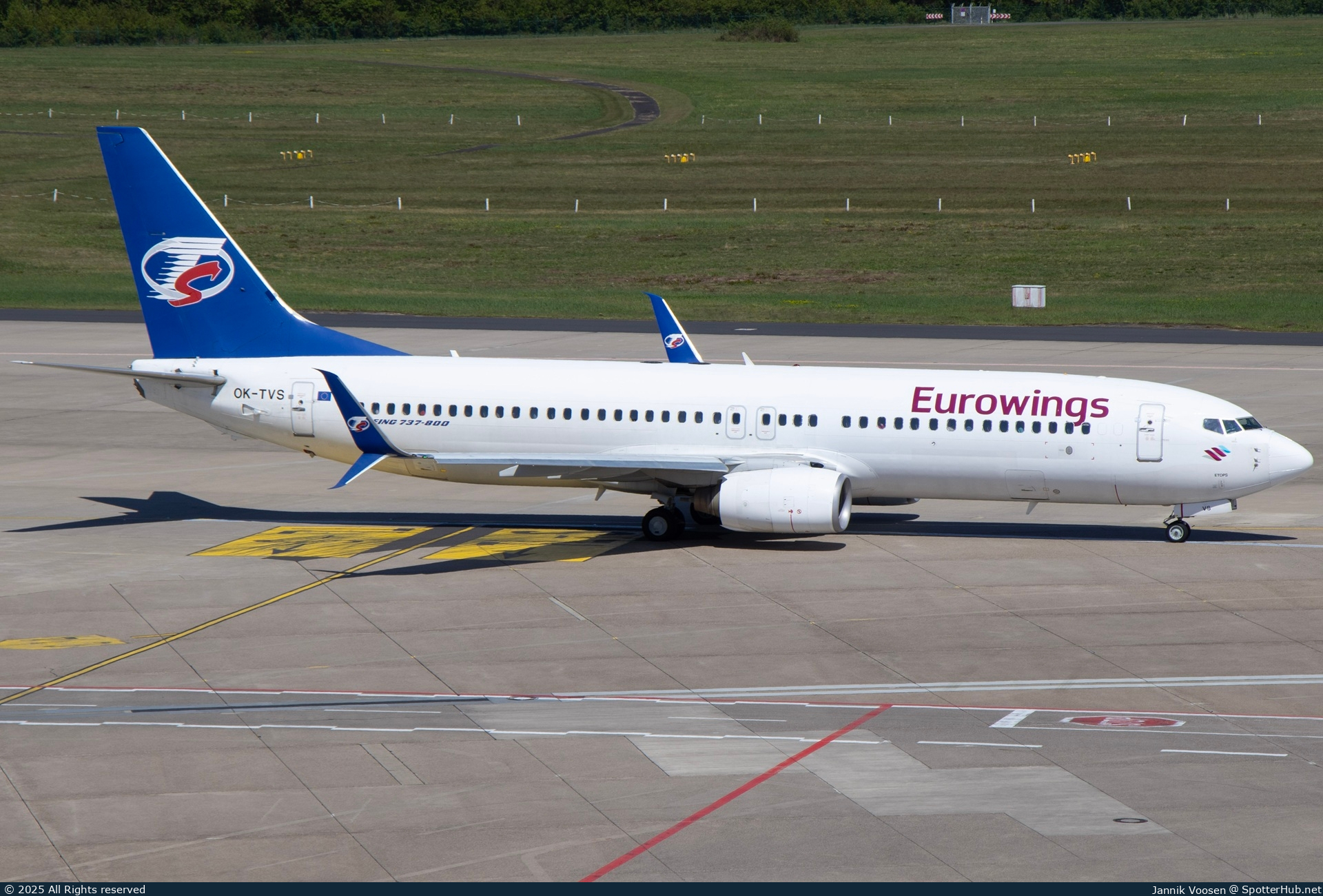 Photo of OK-TVS - Boeing 737-86N operated by Eurowings (opb SmartWings)