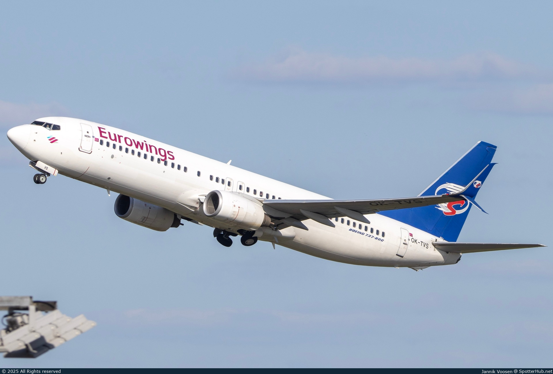 Photo of OK-TVS - Boeing 737-86N operated by Eurowings (opb SmartWings)