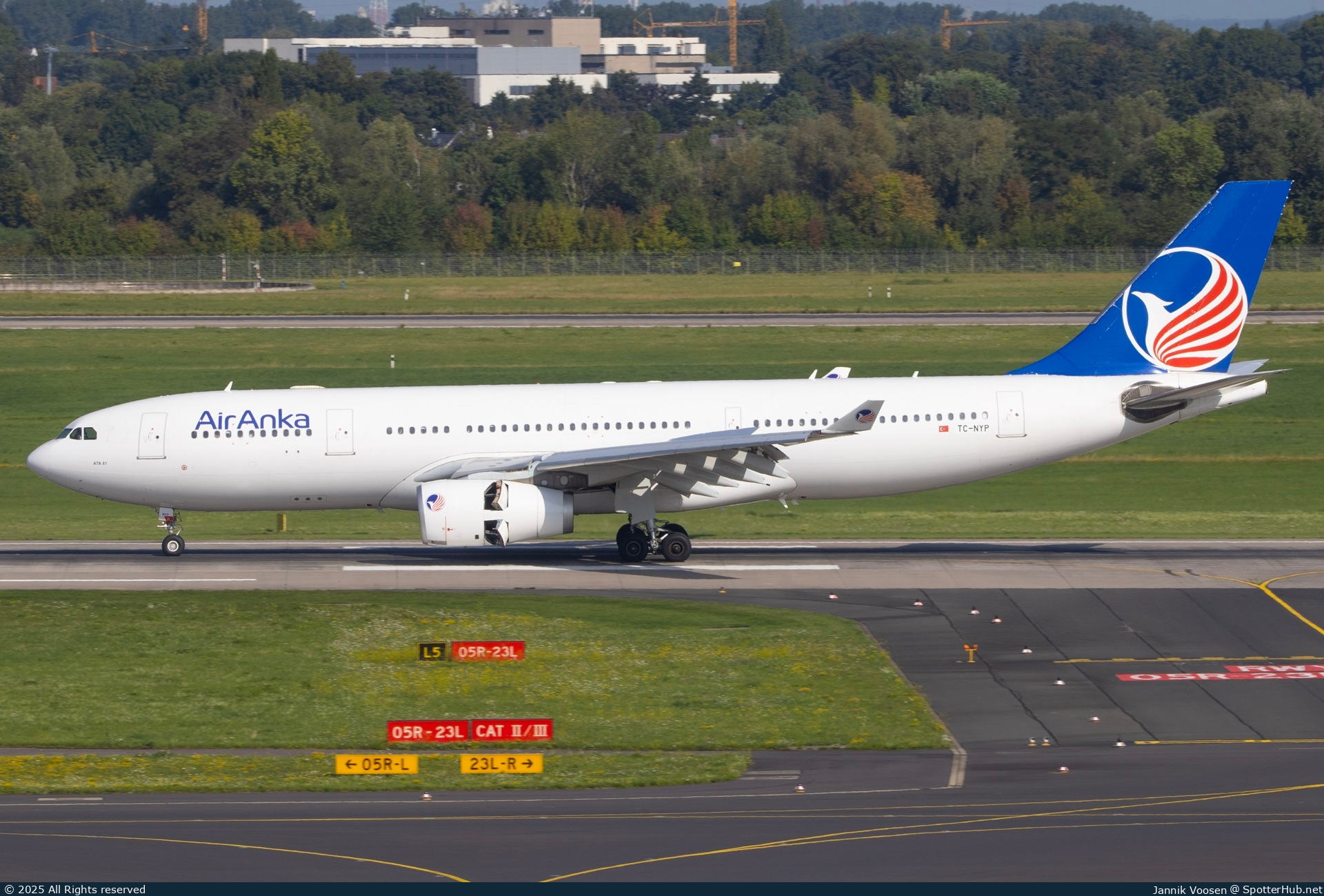 Photo of TC-NYP - Airbus A330-243 operated by Air Anka