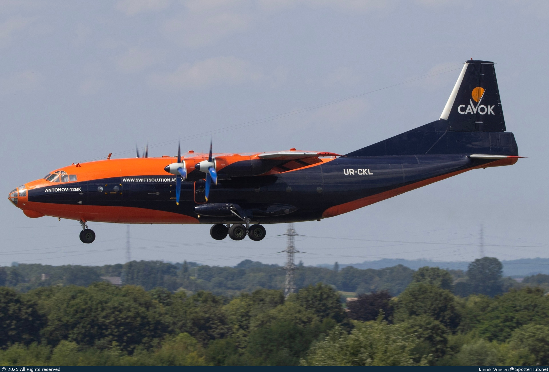 Photo of UR-CKL - Antonov An-12BK operated by Cavok Air