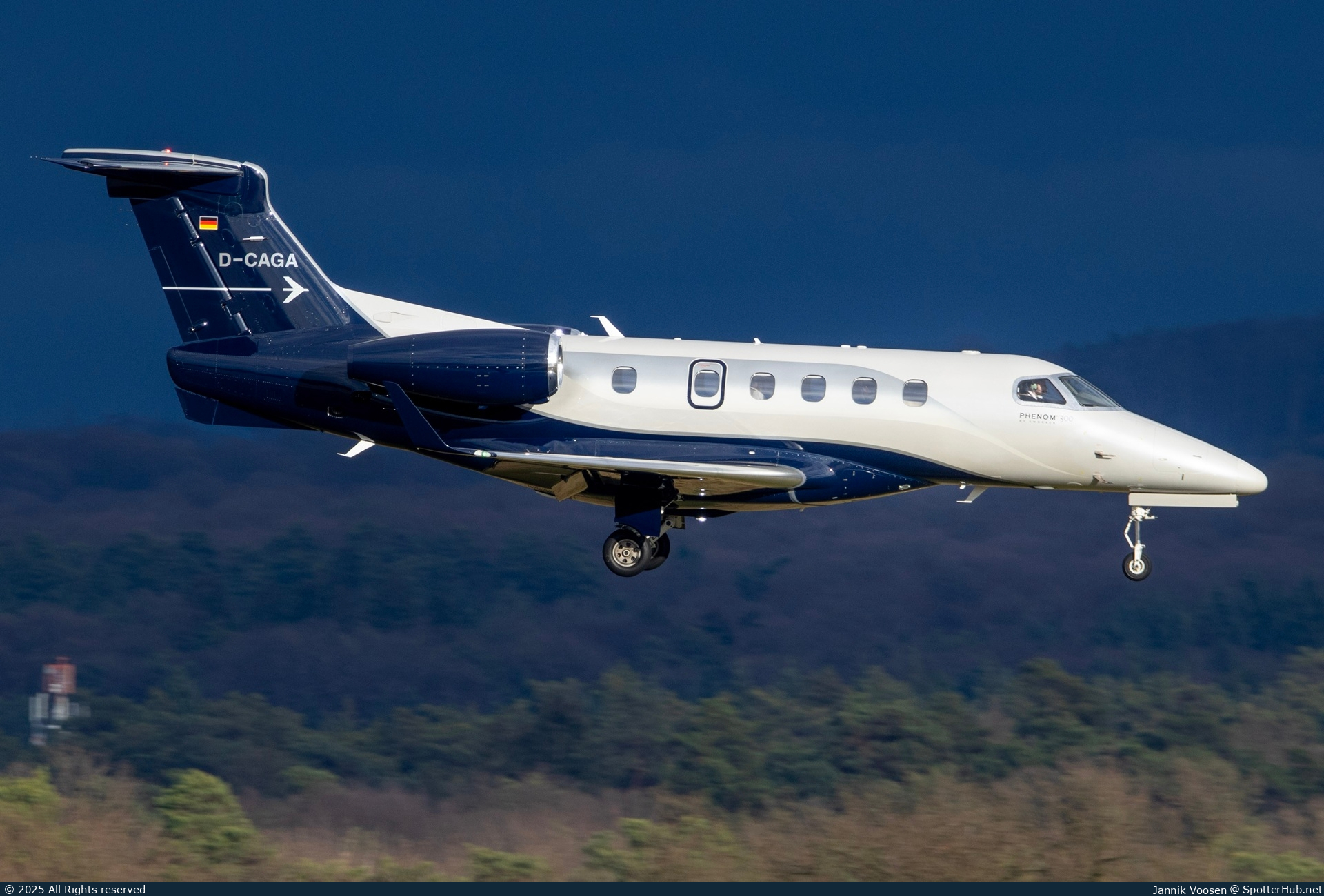 Photo of D-CAGA - Embraer Phenom 300 operated by PAD Aviation Service