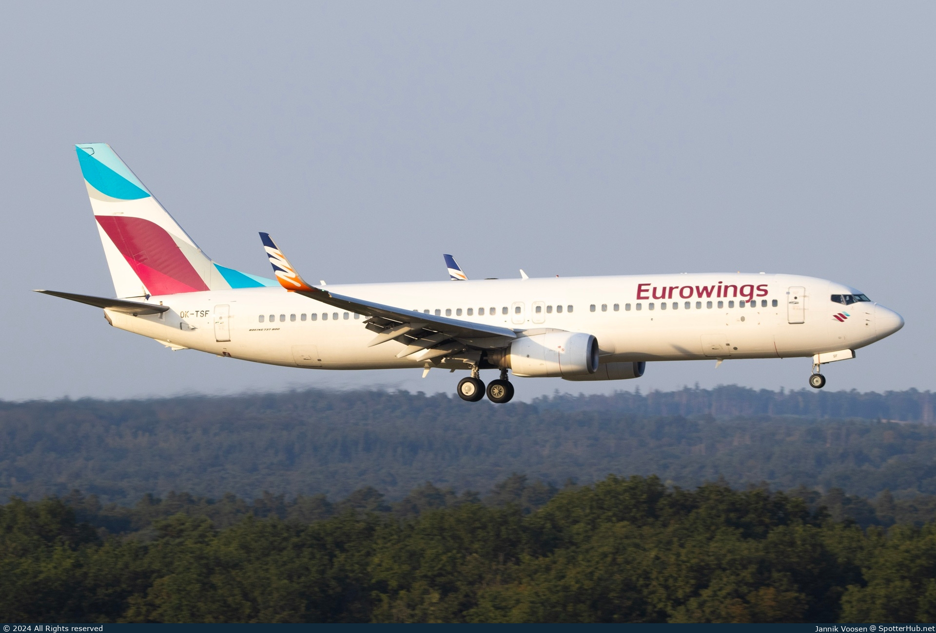 Photo of OK-TSF - Boeing 737-8GJ operated by Eurowings (opb SmartWings)