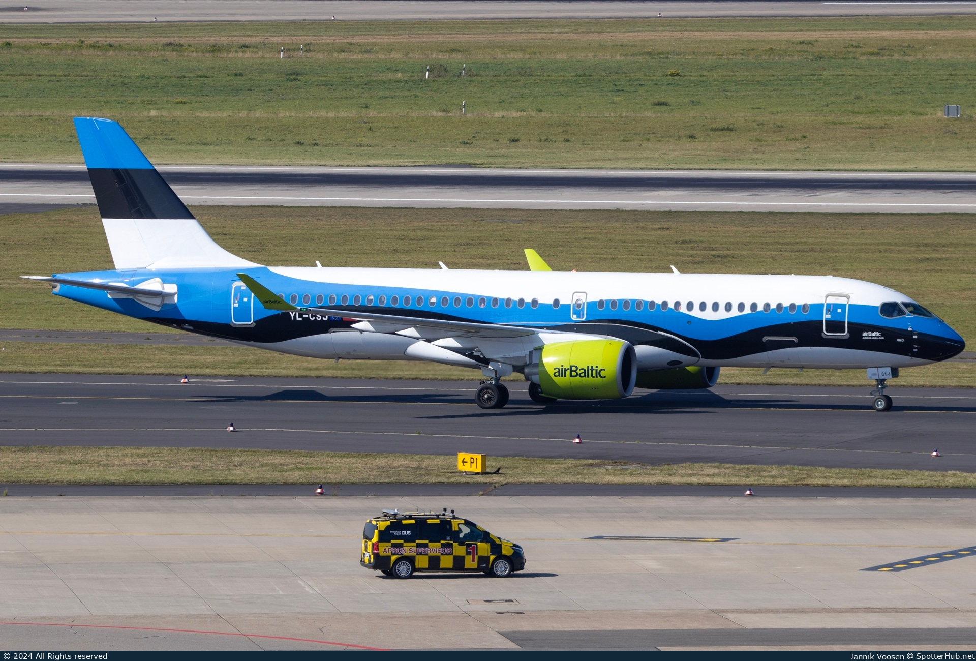 Photo of YL-CSJ - Airbus A220-300 operated by airBaltic