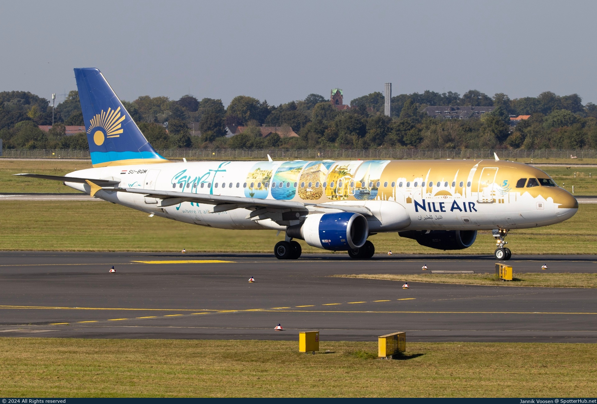 Photo of SU-BQM - Airbus A320-214 operated by Nile Air