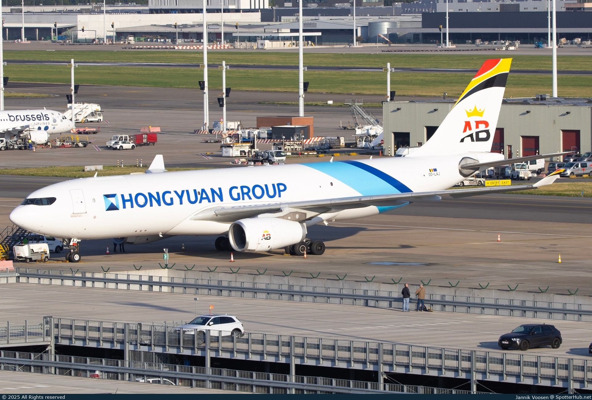 Photo of OO-LAJ - Airbus A330-243(P2F) operated by Hongyuan Group (opb Air Belgium)