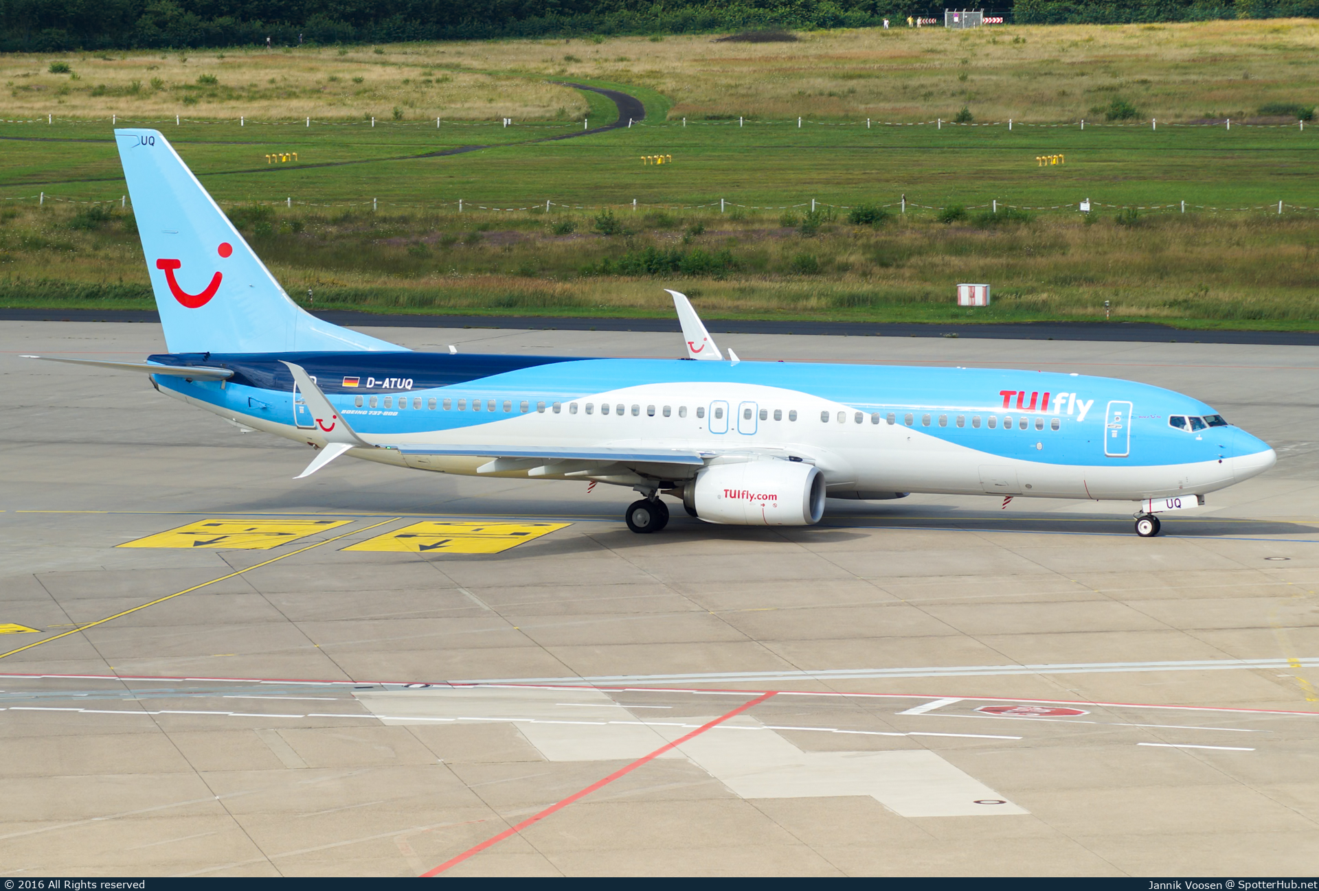 Photo of D-ATUQ - Boeing 737-8K5 operated by TUIfly