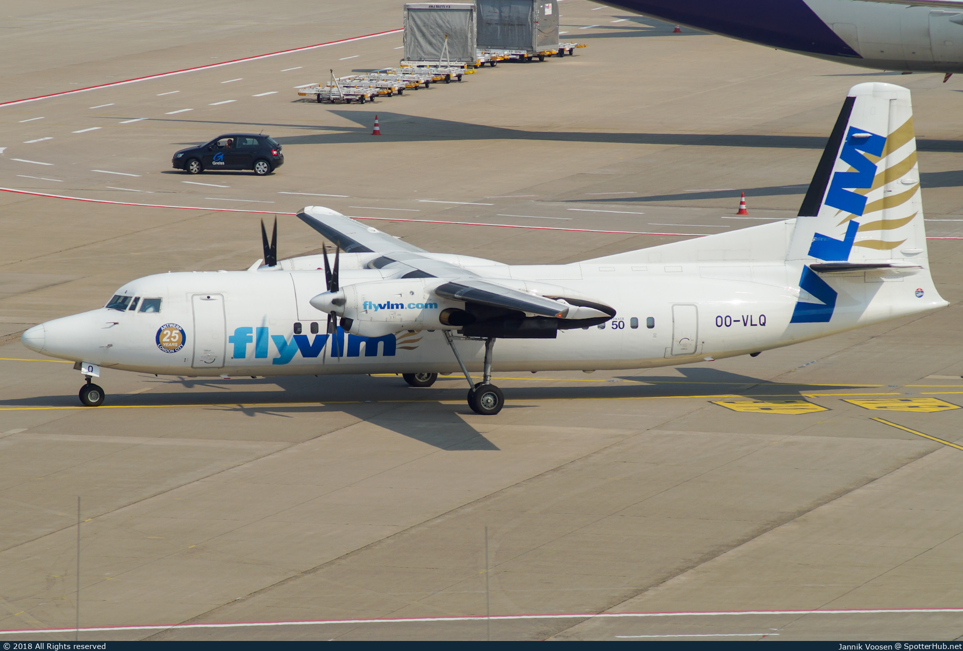 Photo of OO-VLQ - Fokker 50 operated by VLM Airlines