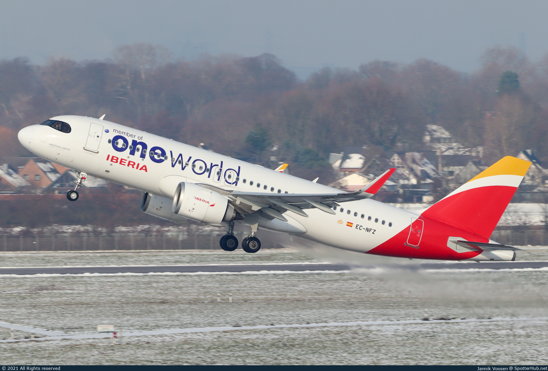 Photo of EC-NFZ - Airbus A320-251N operated by Iberia