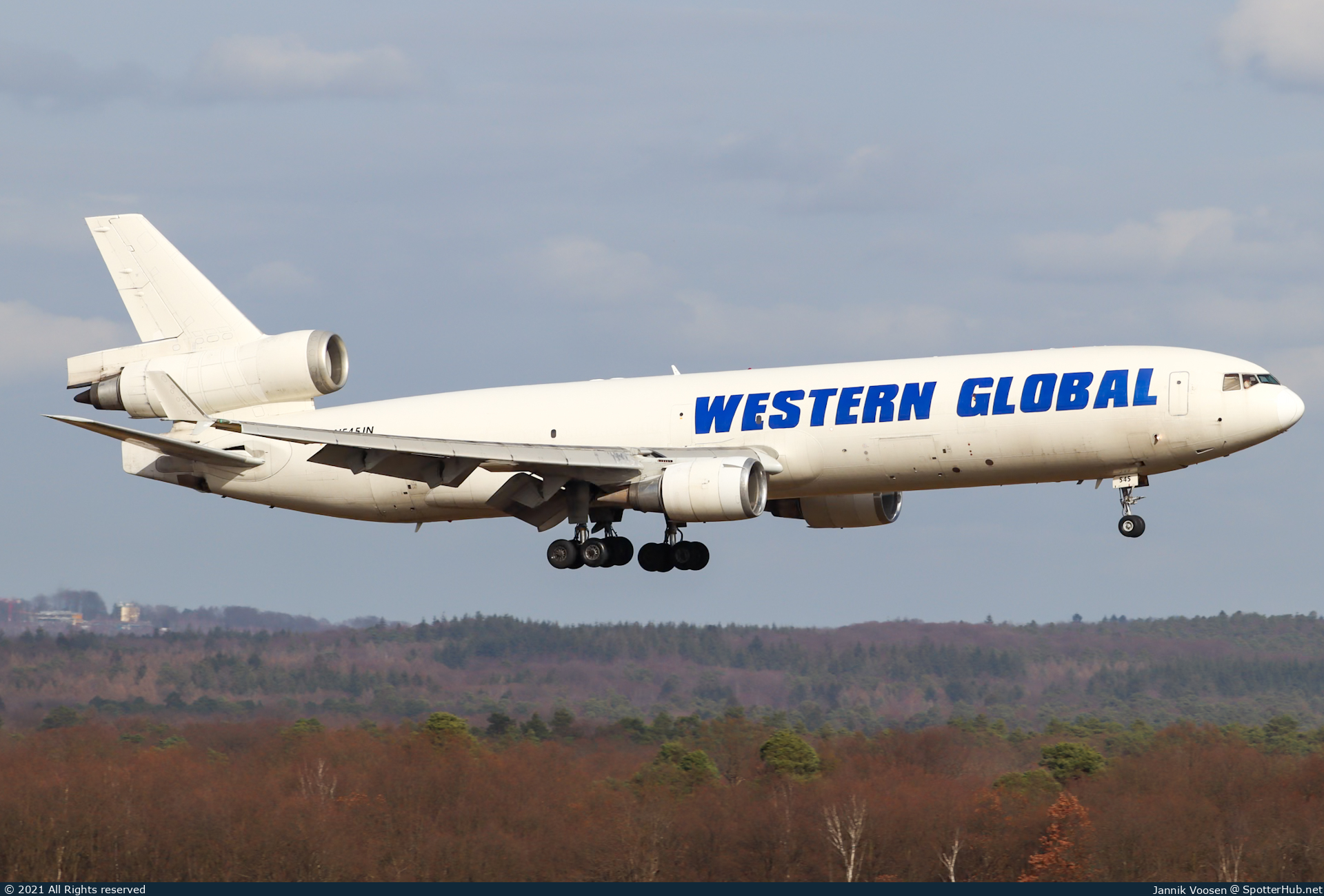 Photo of N545JN - McDonnell Douglas MD-11(F) operated by Western Global Airlines
