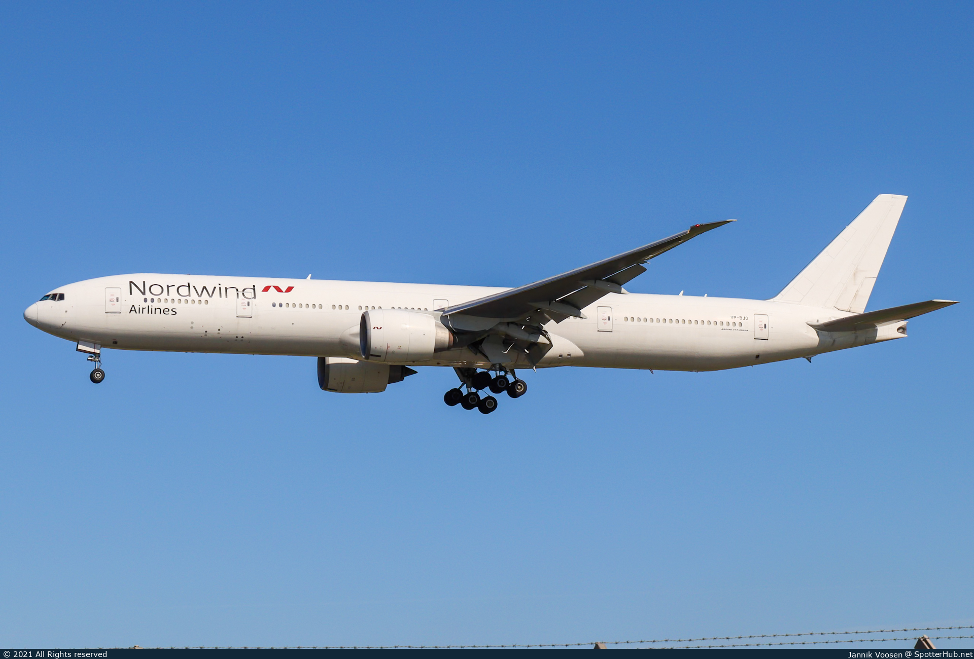 Photo of VP-BJO - Boeing 777-35E(ER) operated by Nordwind Airlines