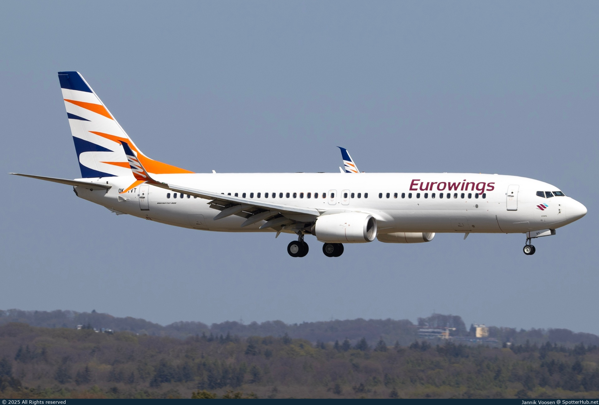 Photo of OK-TVT - Boeing 737-86N operated by Eurowings (opb SmartWings)