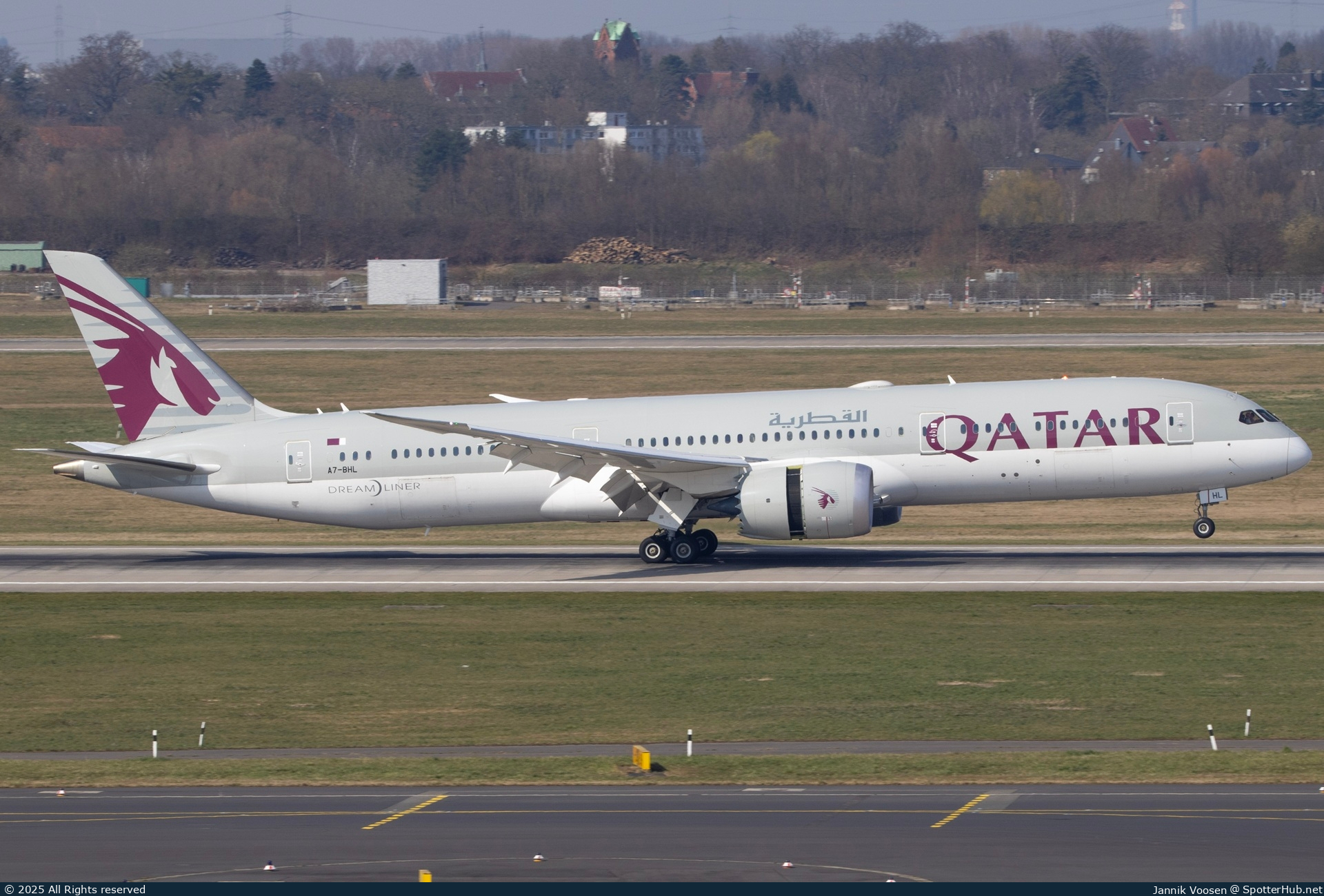 Photo of A7-BHL - Boeing 787-9 Dreamliner operated by Qatar Airways