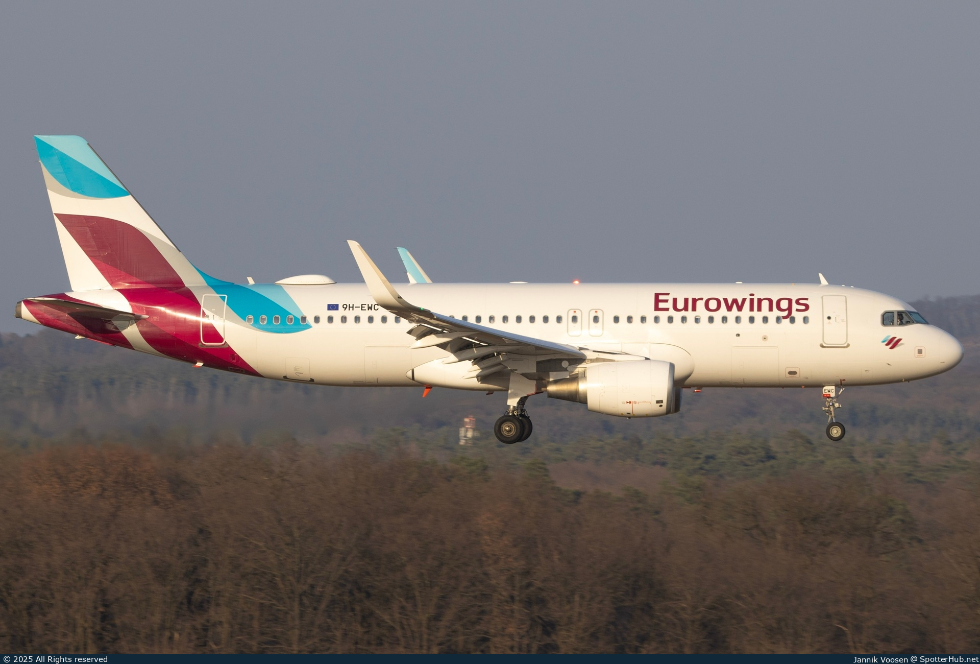 Photo of 9H-EWC - Airbus A320-214 operated by Eurowings Europe Malta