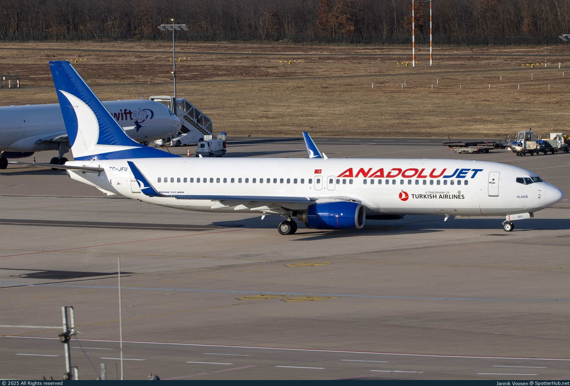 Photo of TC-JFU - Boeing 737-8F2 operated by AnadoluJet