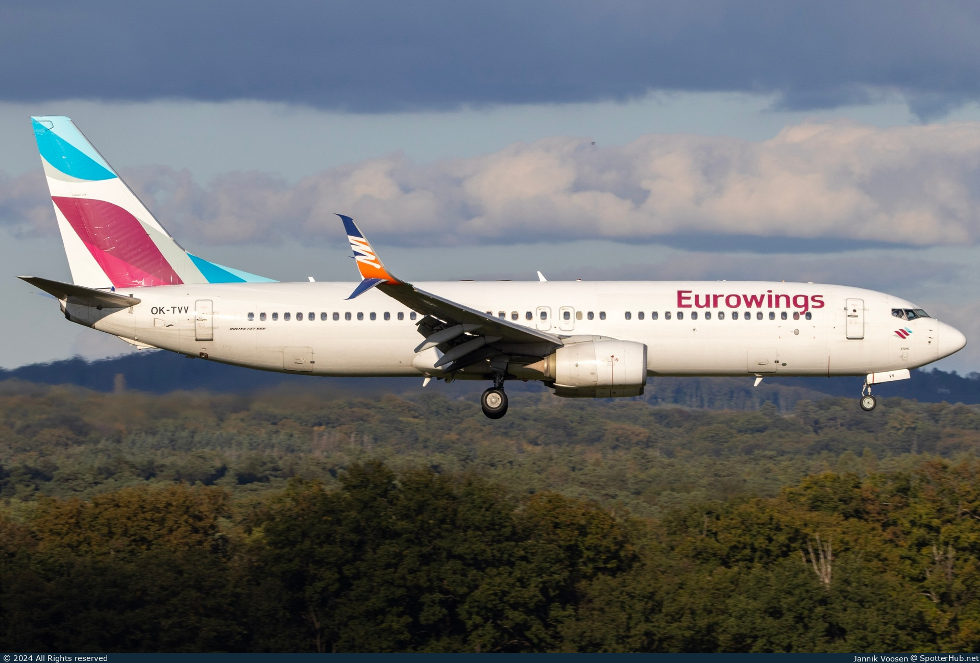 Photo of OK-TVV - Boeing 737-86N operated by Eurowings (opb SmartWings)