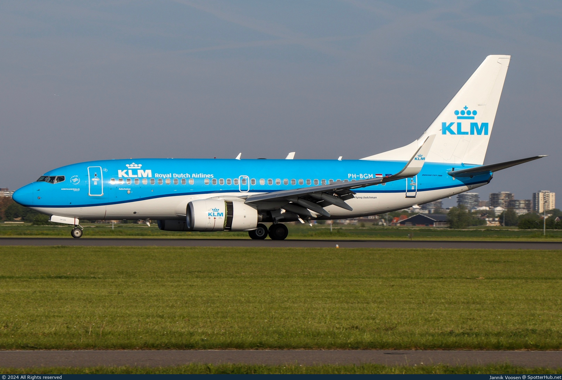 Photo of PH-BGM - Boeing 737-7K2 operated by KLM Royal Dutch Airlines