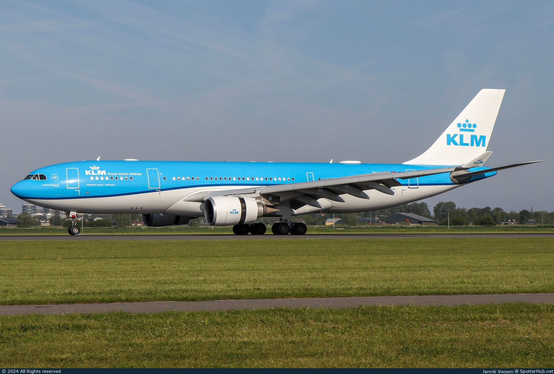 Photo of PH-AOF - Airbus A330-203 operated by KLM Royal Dutch Airlines