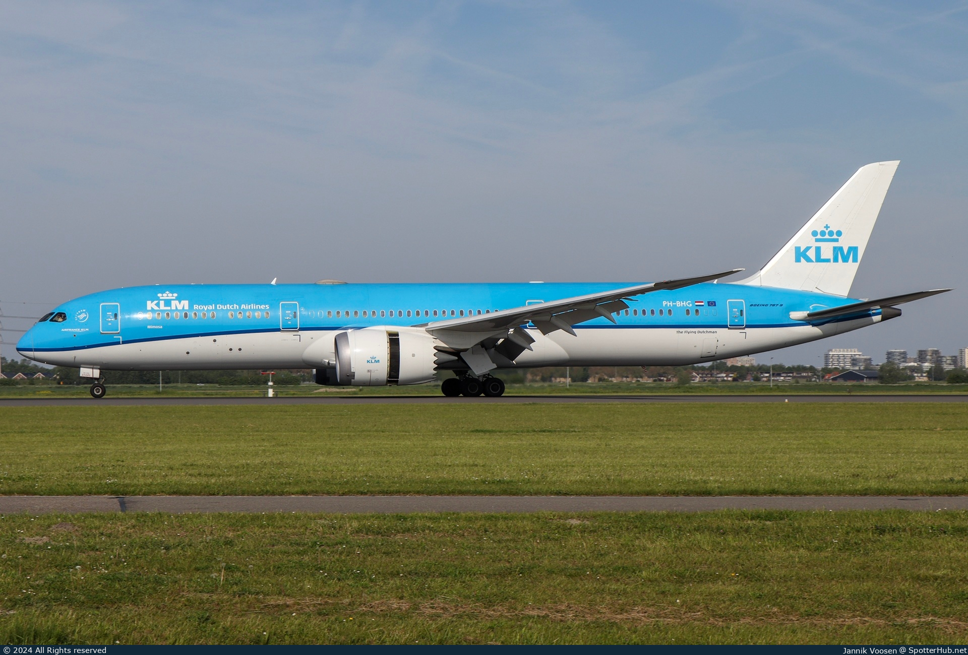 Photo of PH-BHG - Boeing 787-9 Dreamliner operated by KLM Royal Dutch Airlines