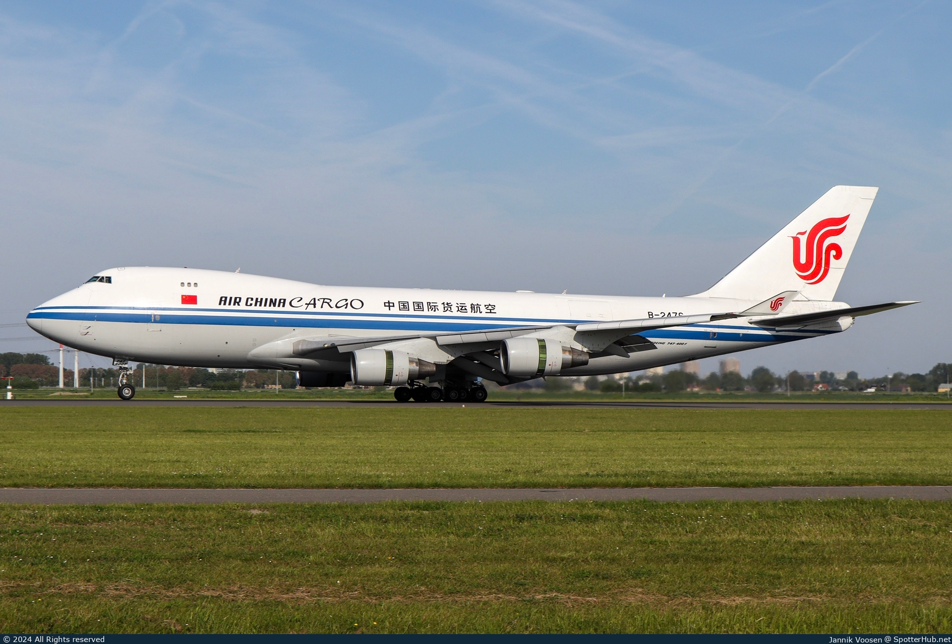 Photo of B-2476 - Boeing 747-4FTF operated by Air China Cargo