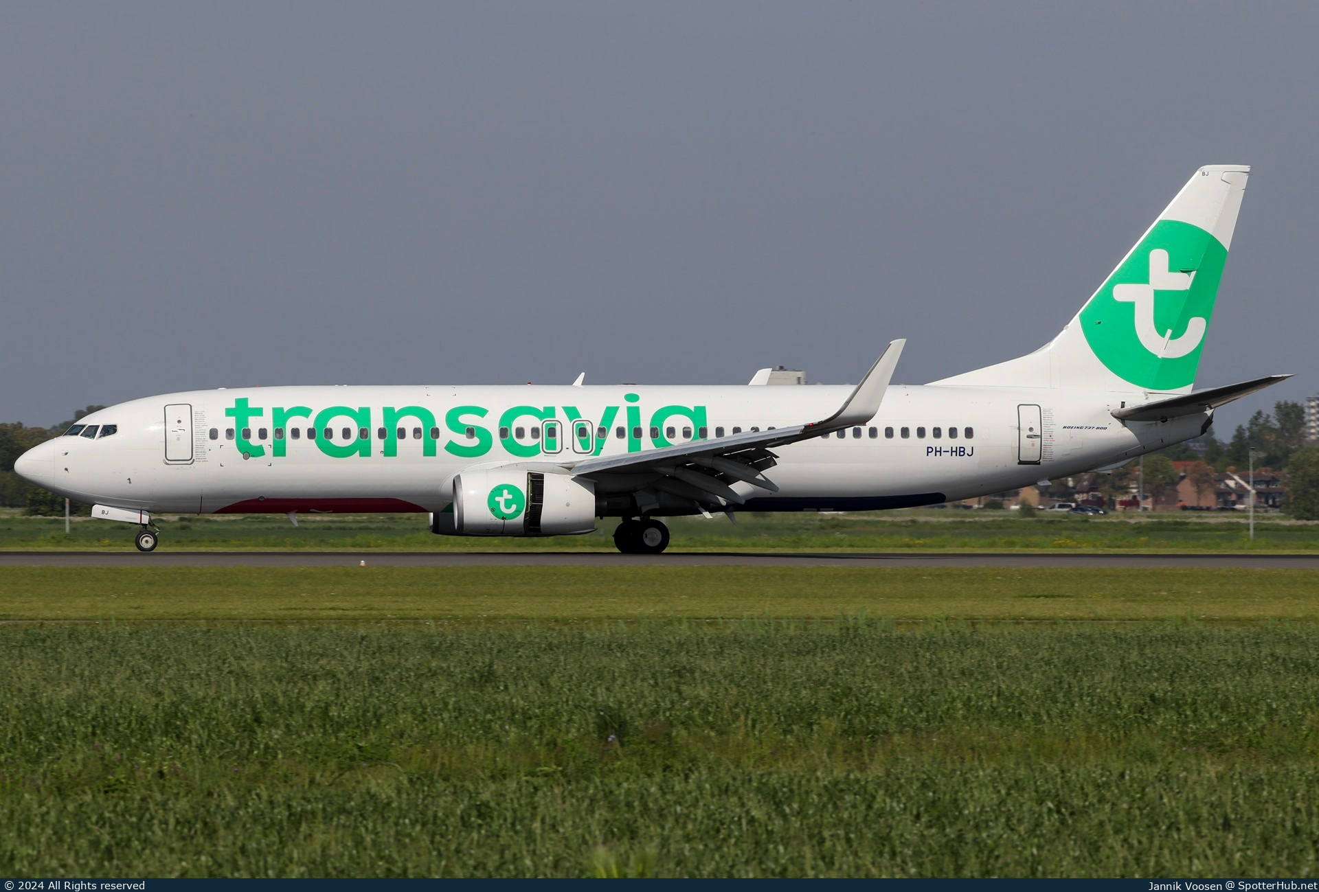 Photo of PH-HBJ - Boeing 737-82R operated by Transavia