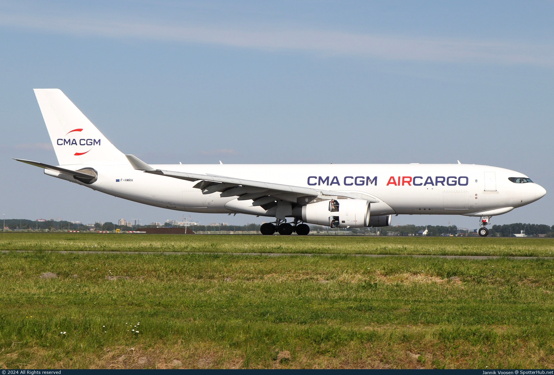 Photo of F-HMRH - Airbus A330-243F operated by CMA CGM Air Cargo