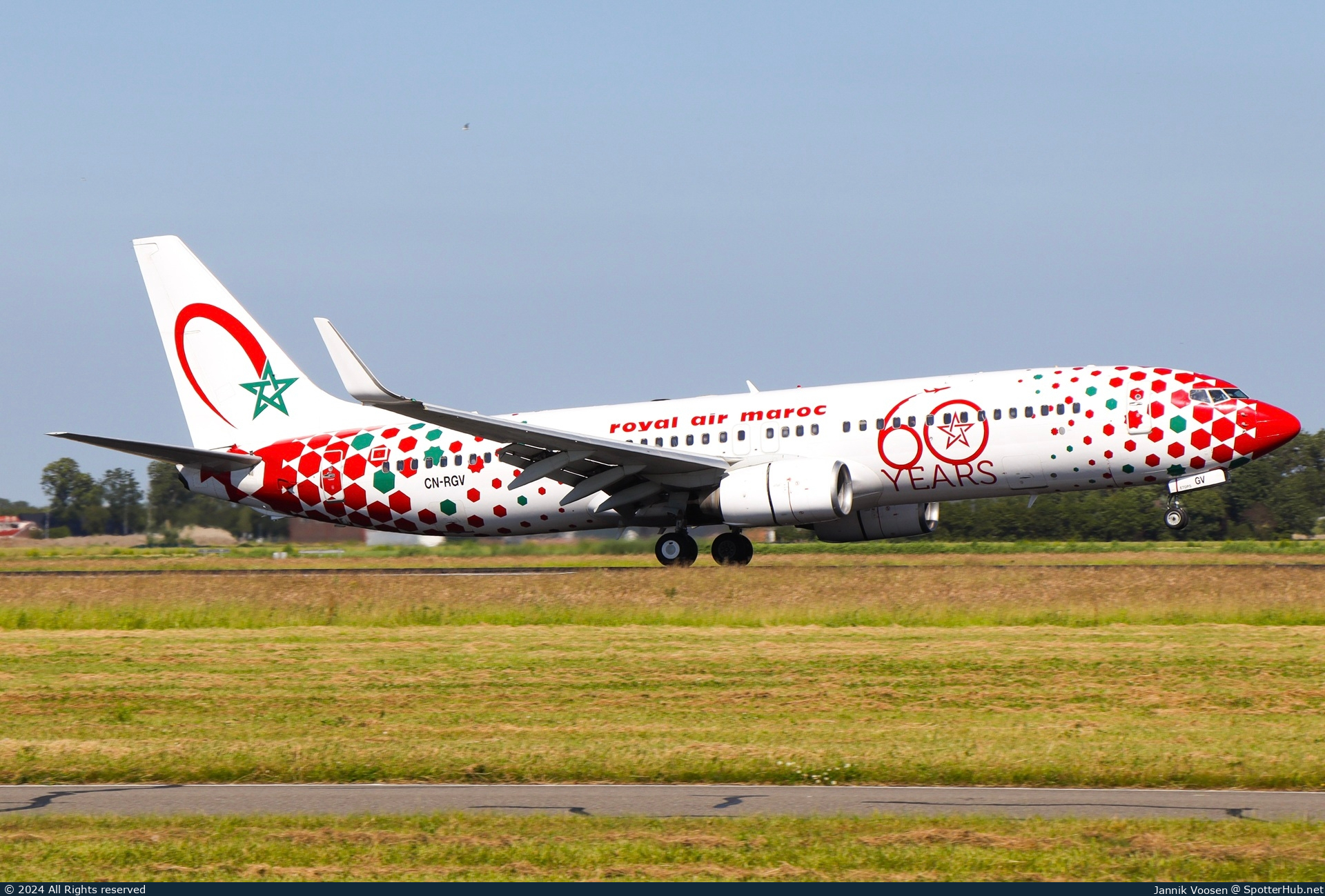 Photo of CN-RGV - Boeing 737-85P operated by Royal Air Maroc