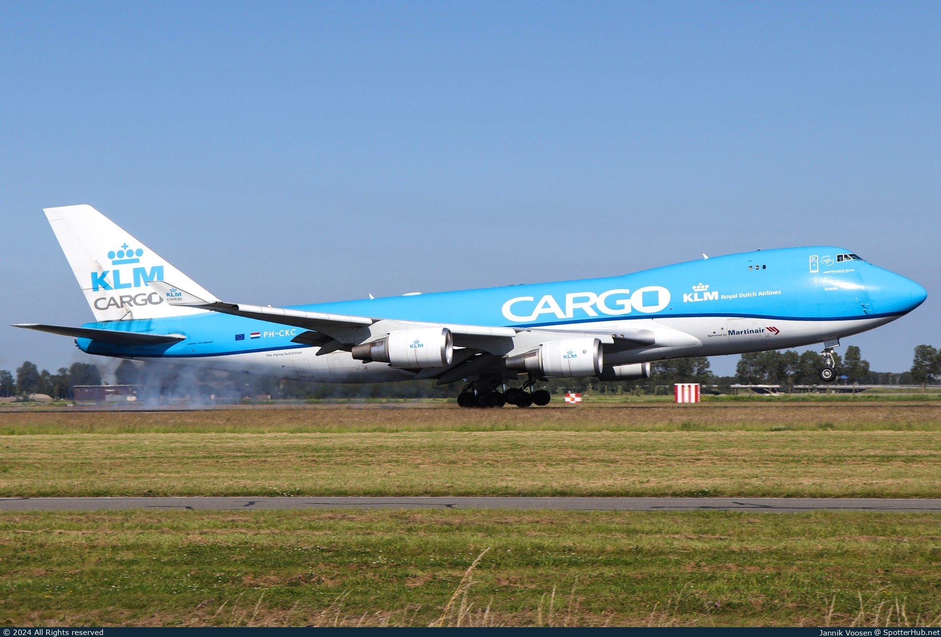 Photo of PH-CKC - Boeing 747-406F(ER) operated by KLM Cargo (opb Martinair)