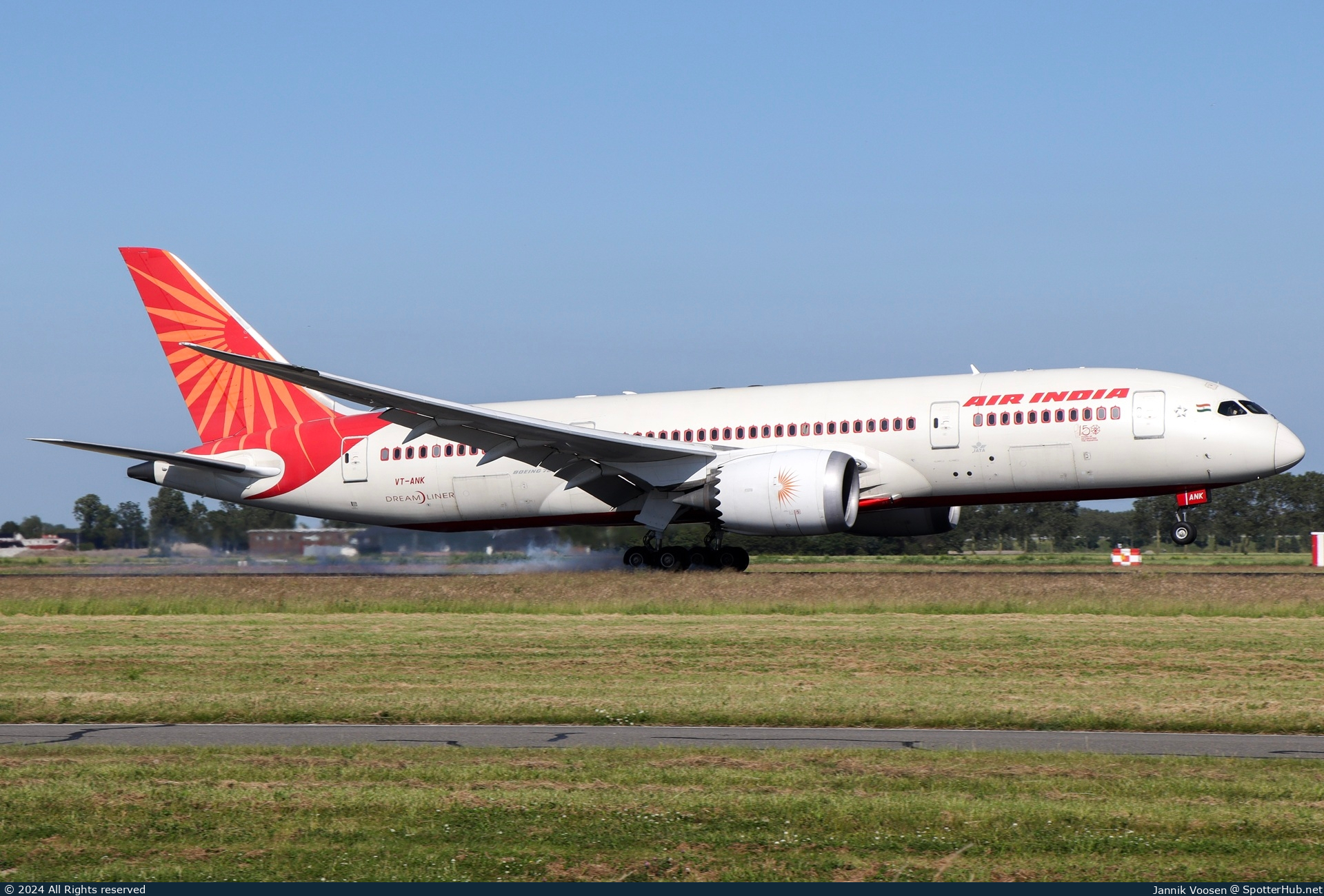 Photo of VT-ANK - Boeing 787-8 Dreamliner operated by Air India