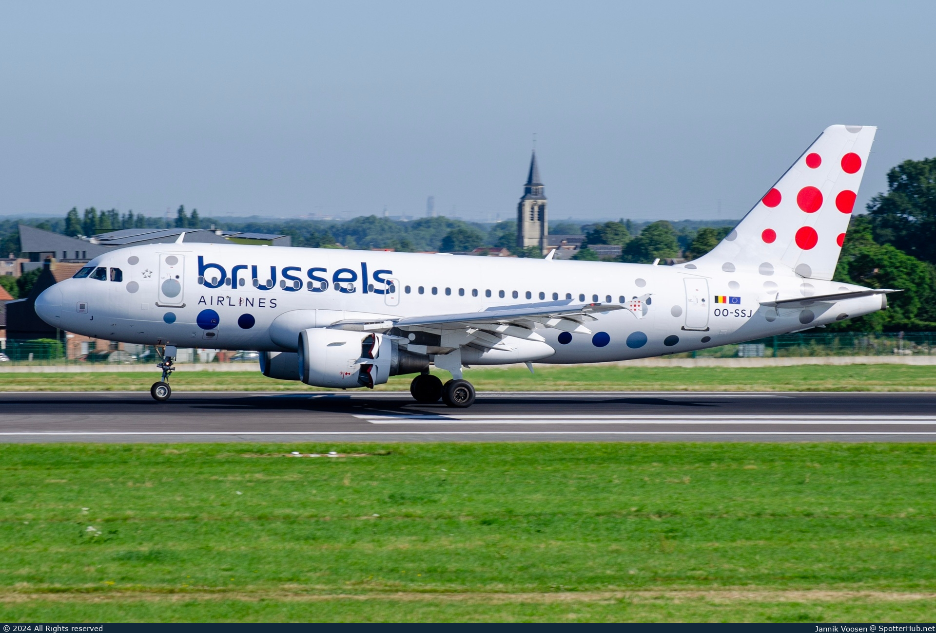 Photo of OO-SSJ - Airbus A319-111 operated by Brussels Airlines