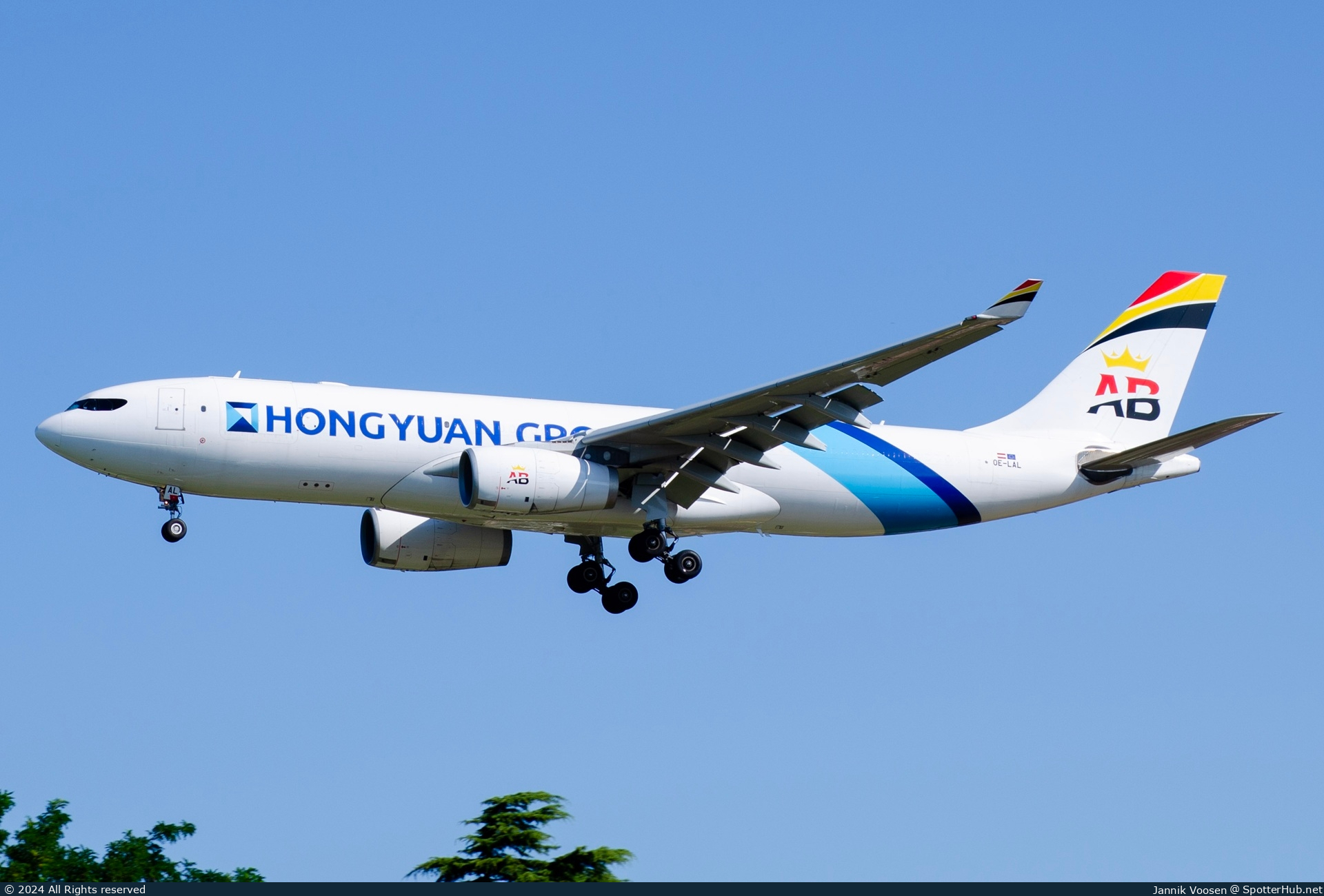 Photo of OE-LAL - Airbus A330-243(P2F) operated by Hongyuan Group (opb Air Belgium)
