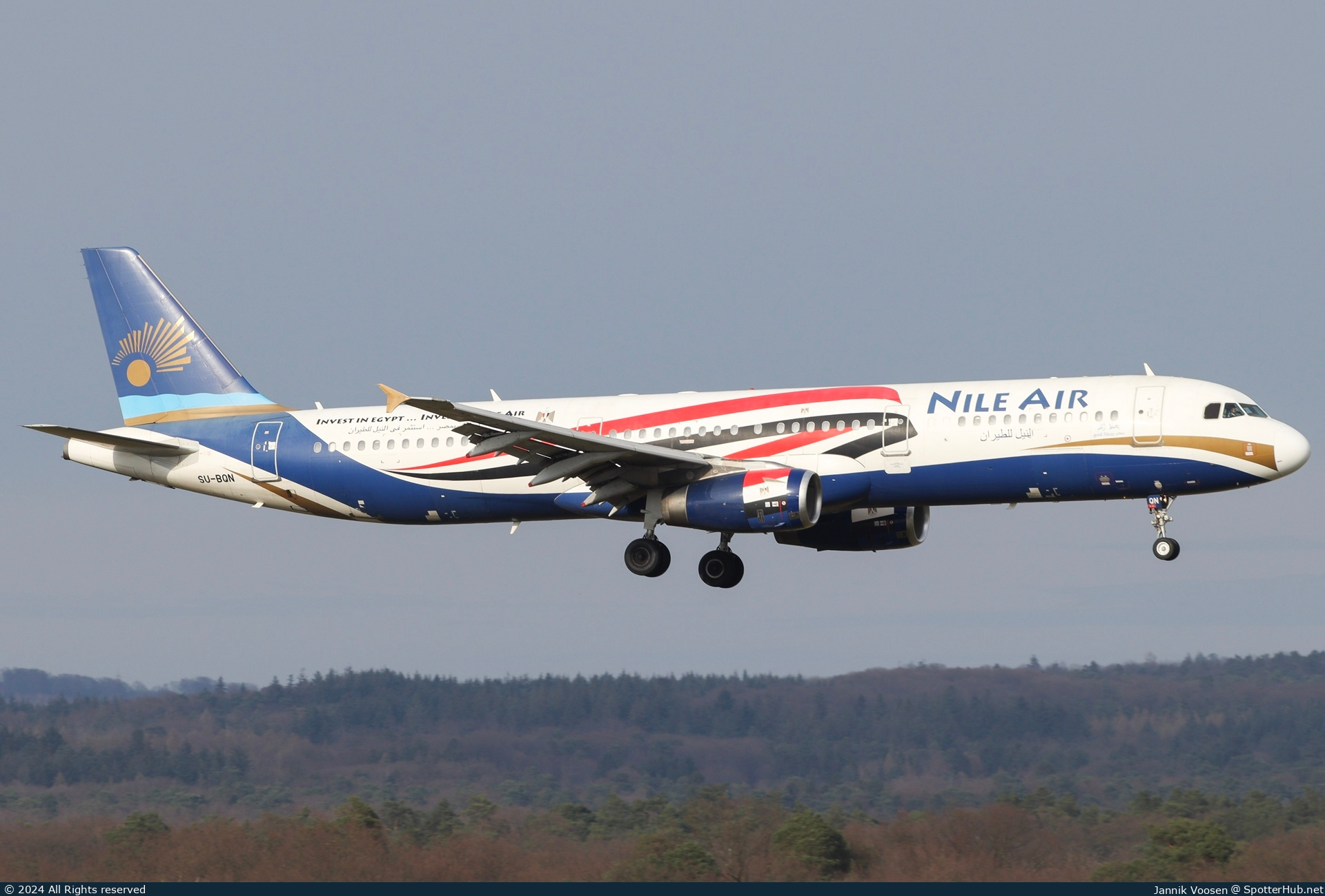 Photo of SU-BQN - Airbus A321-231 operated by Nile Air