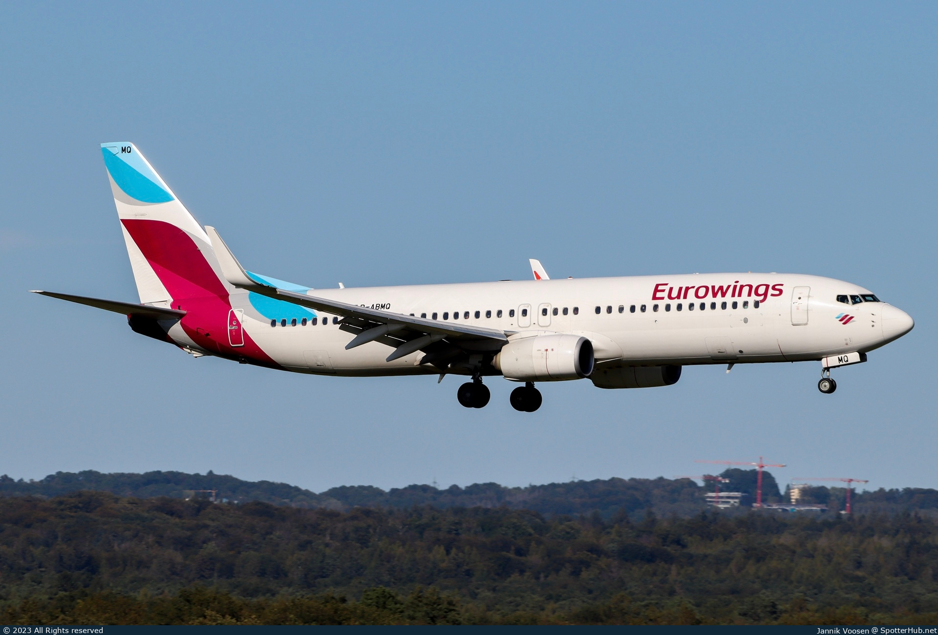 Photo of D-ABMQ - Boeing 737-86J operated by Eurowings (opb TUIfly)
