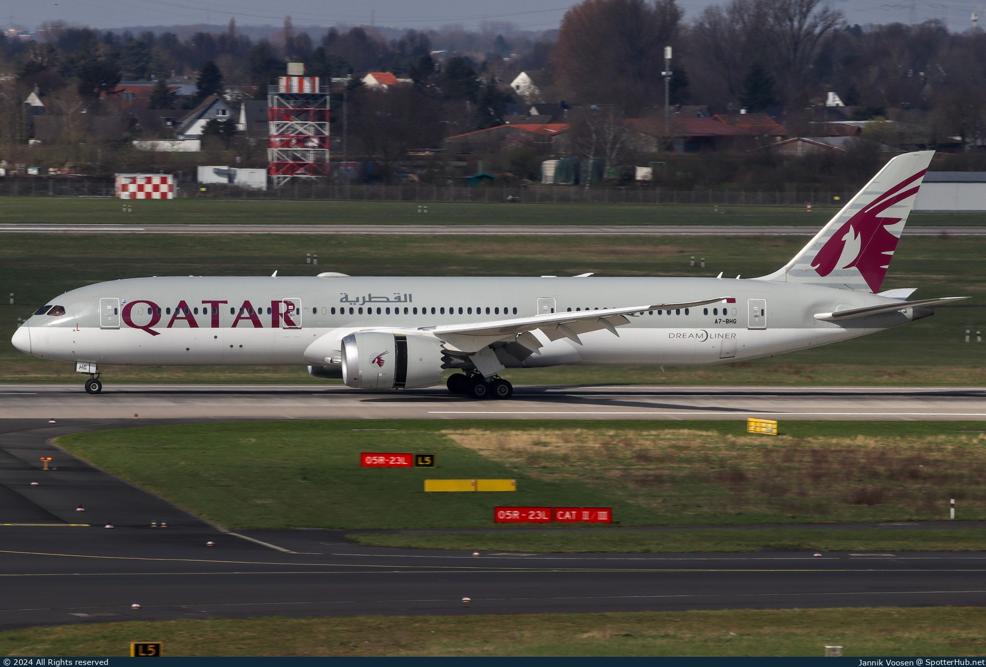 Photo of A7-BHG - Boeing 787-9 Dreamliner operated by Qatar Airways