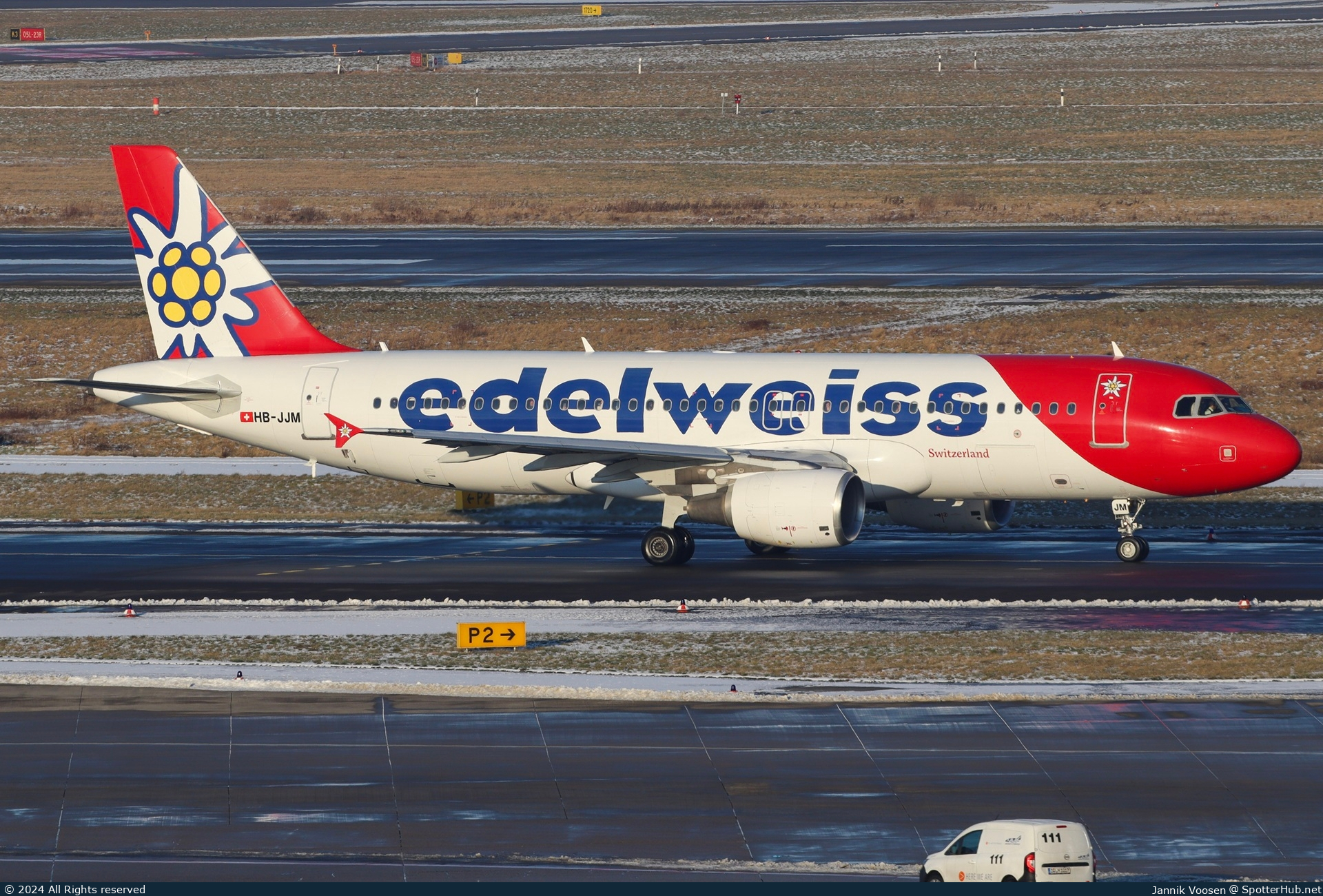 Photo of HB-JJM - Airbus A320-214 operated by Edelweiss Air
