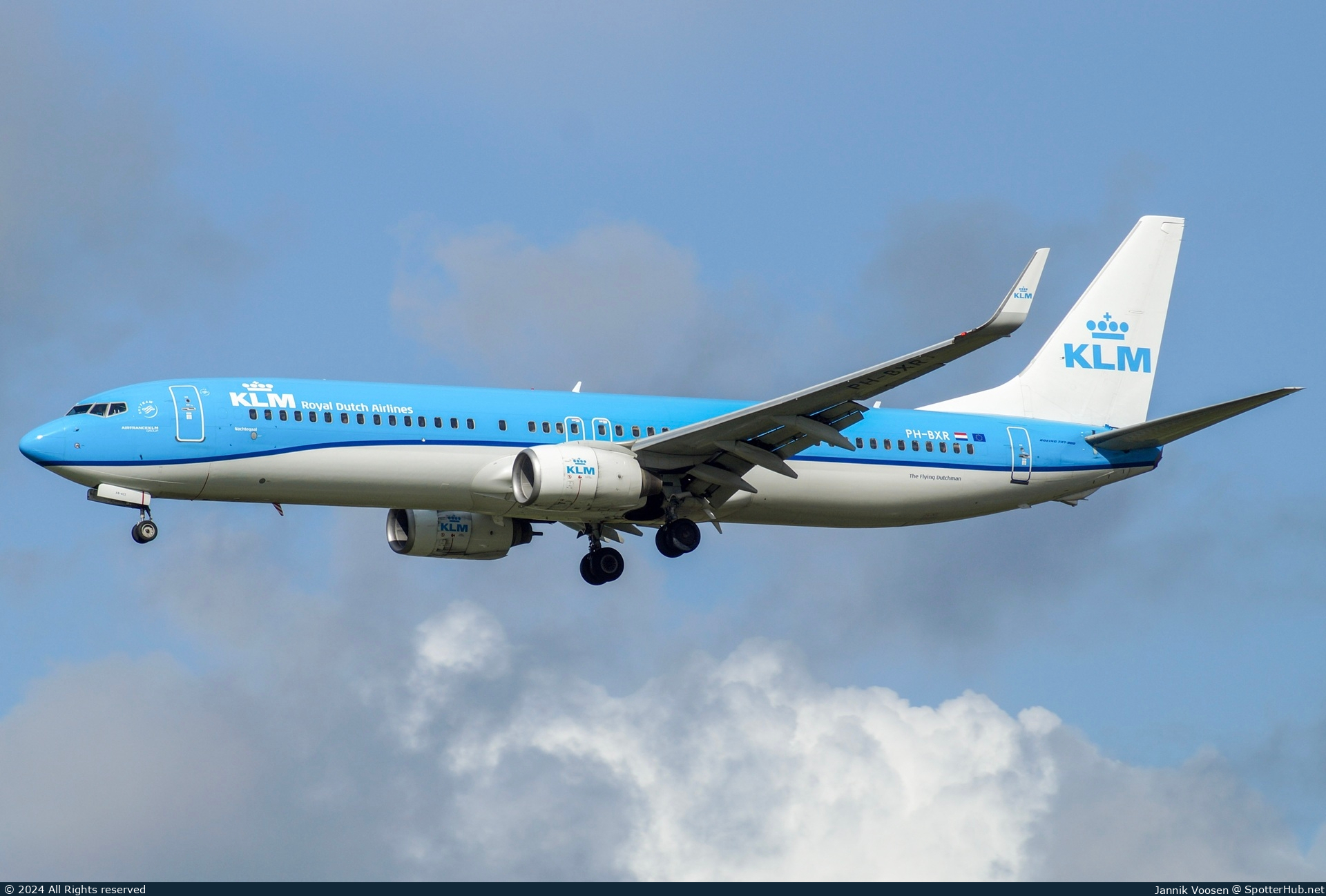 Photo of PH-BXR - Boeing 737-9K2 operated by KLM Royal Dutch Airlines