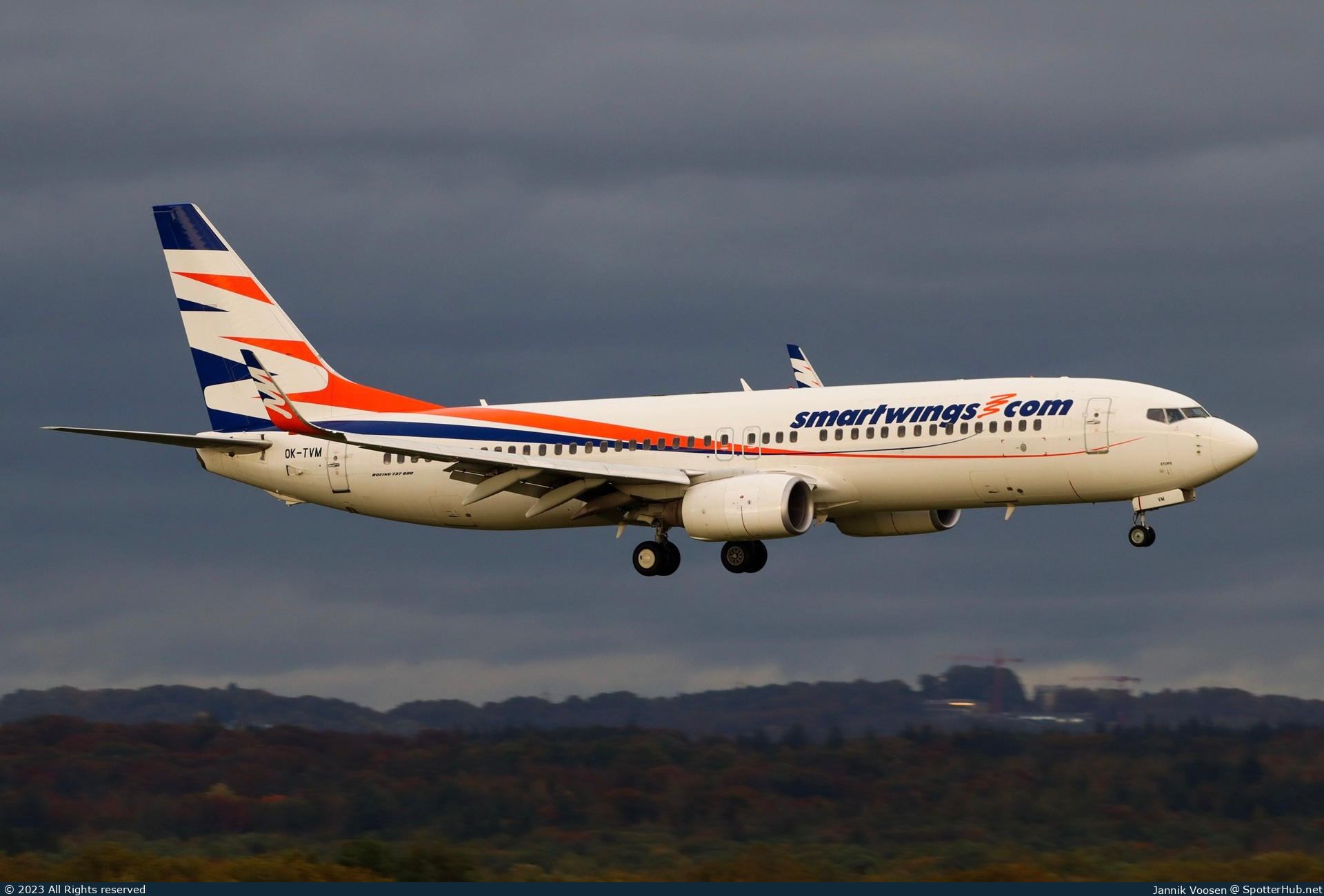 Photo of OK-TVM - Boeing 737-8FN operated by SmartWings